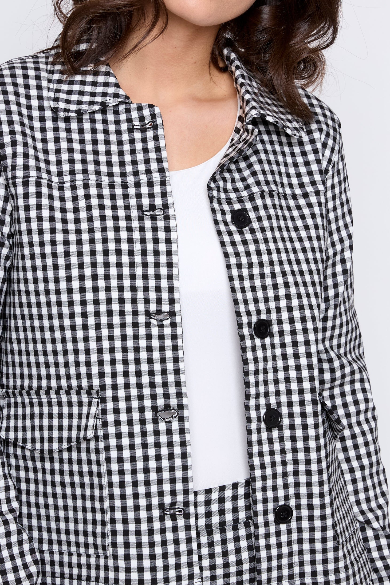 Gingham jacket