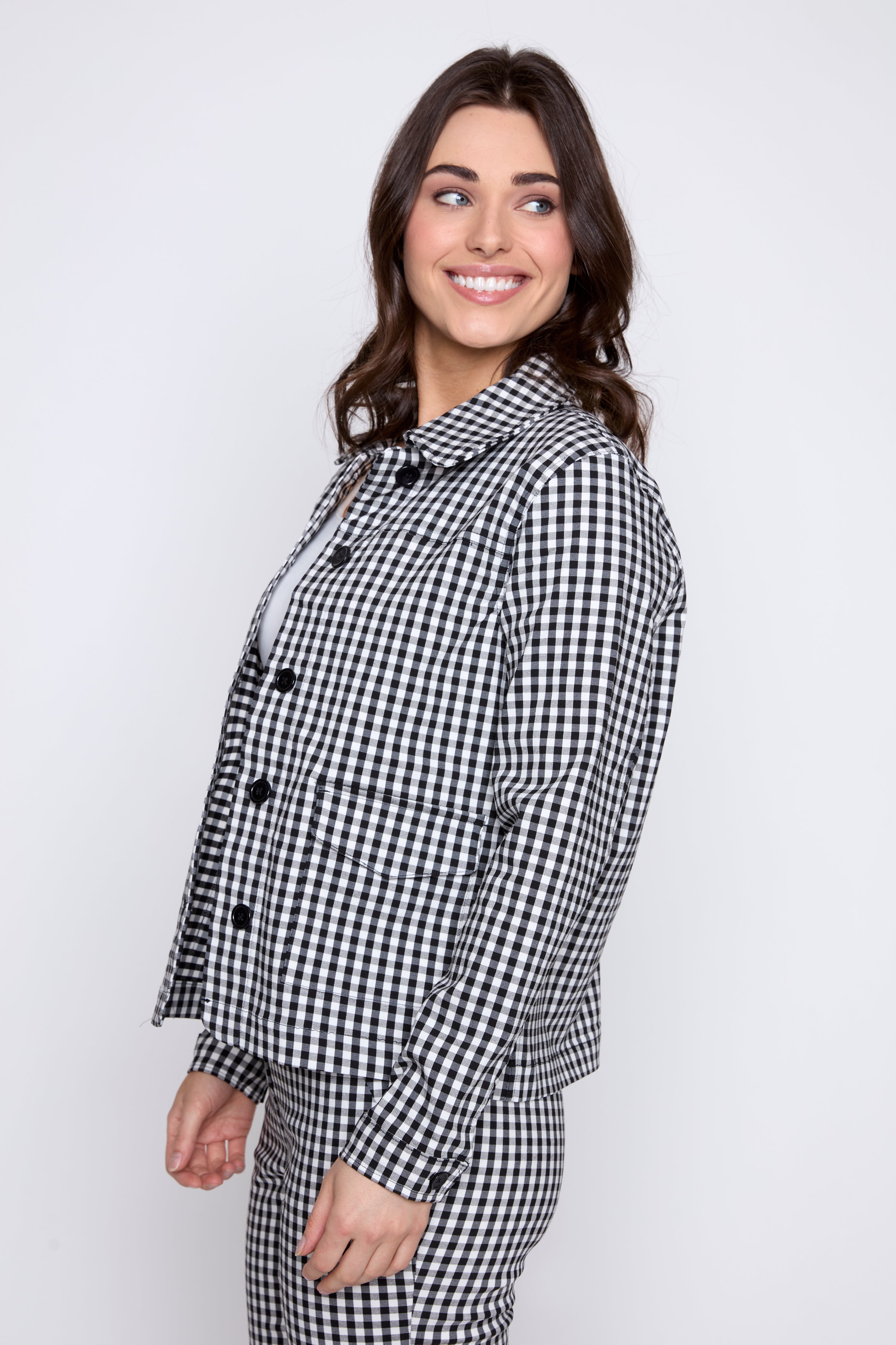 Gingham jacket