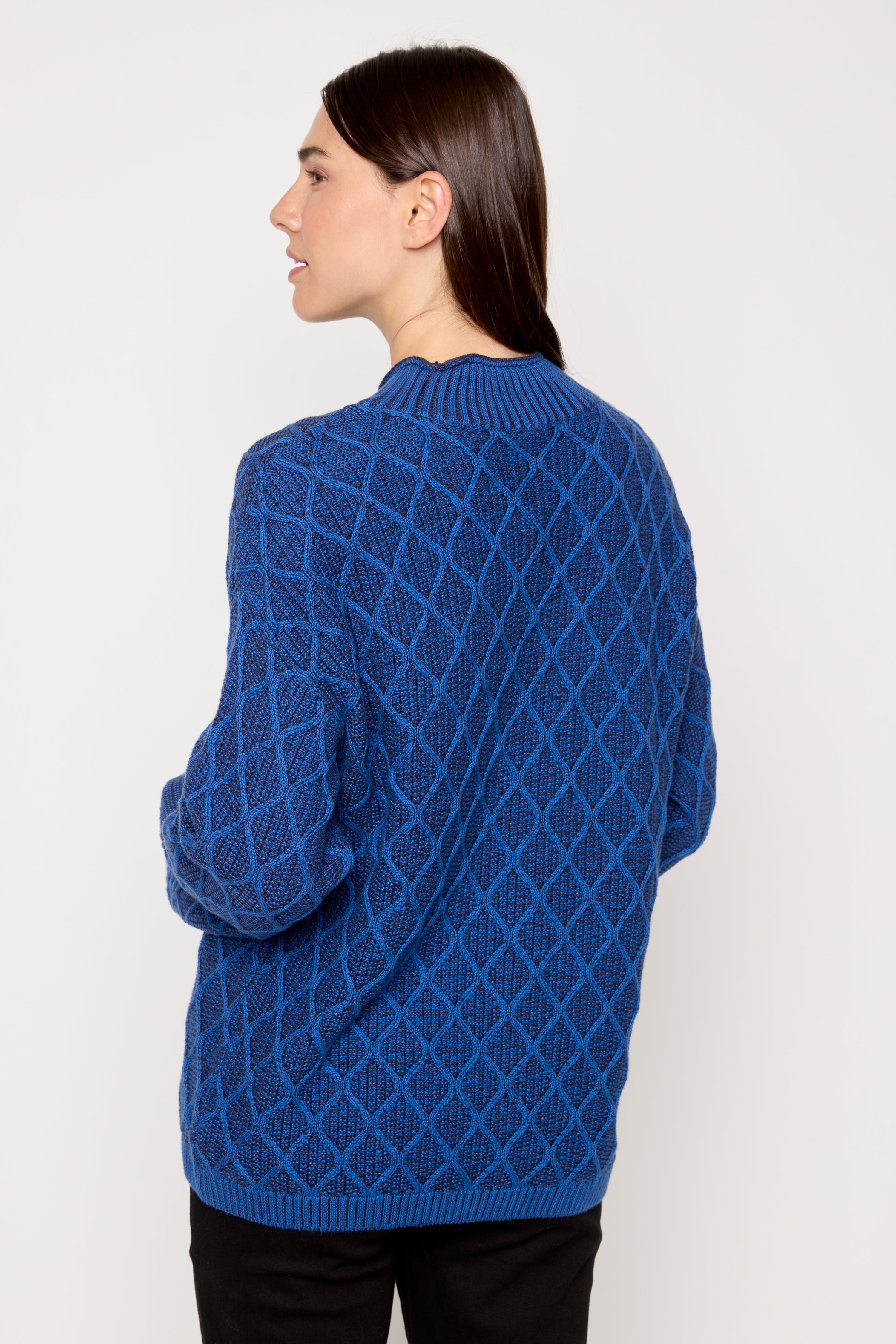 Two Tone Cotton Sweater