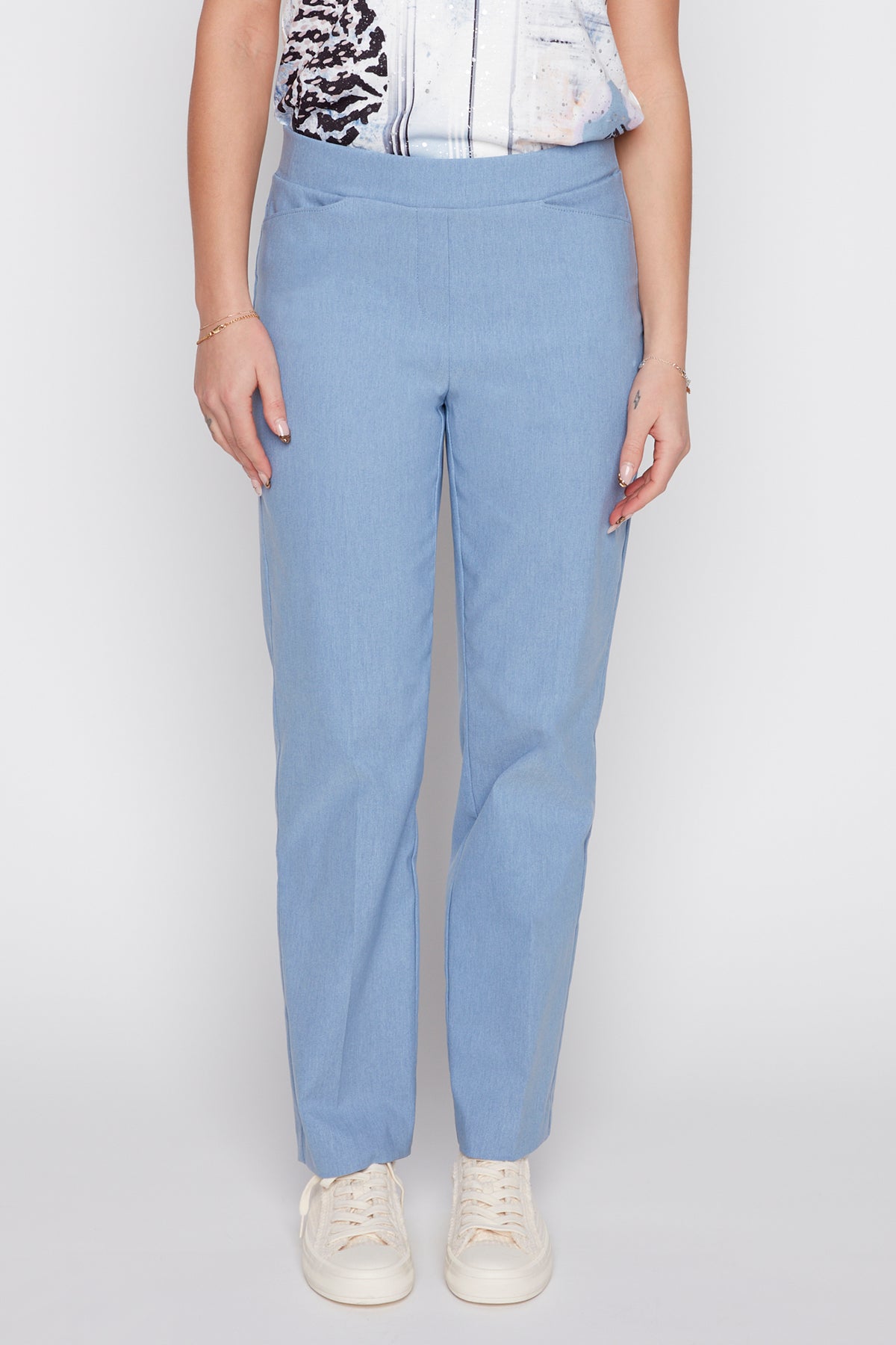 Straight leg tummy control pant