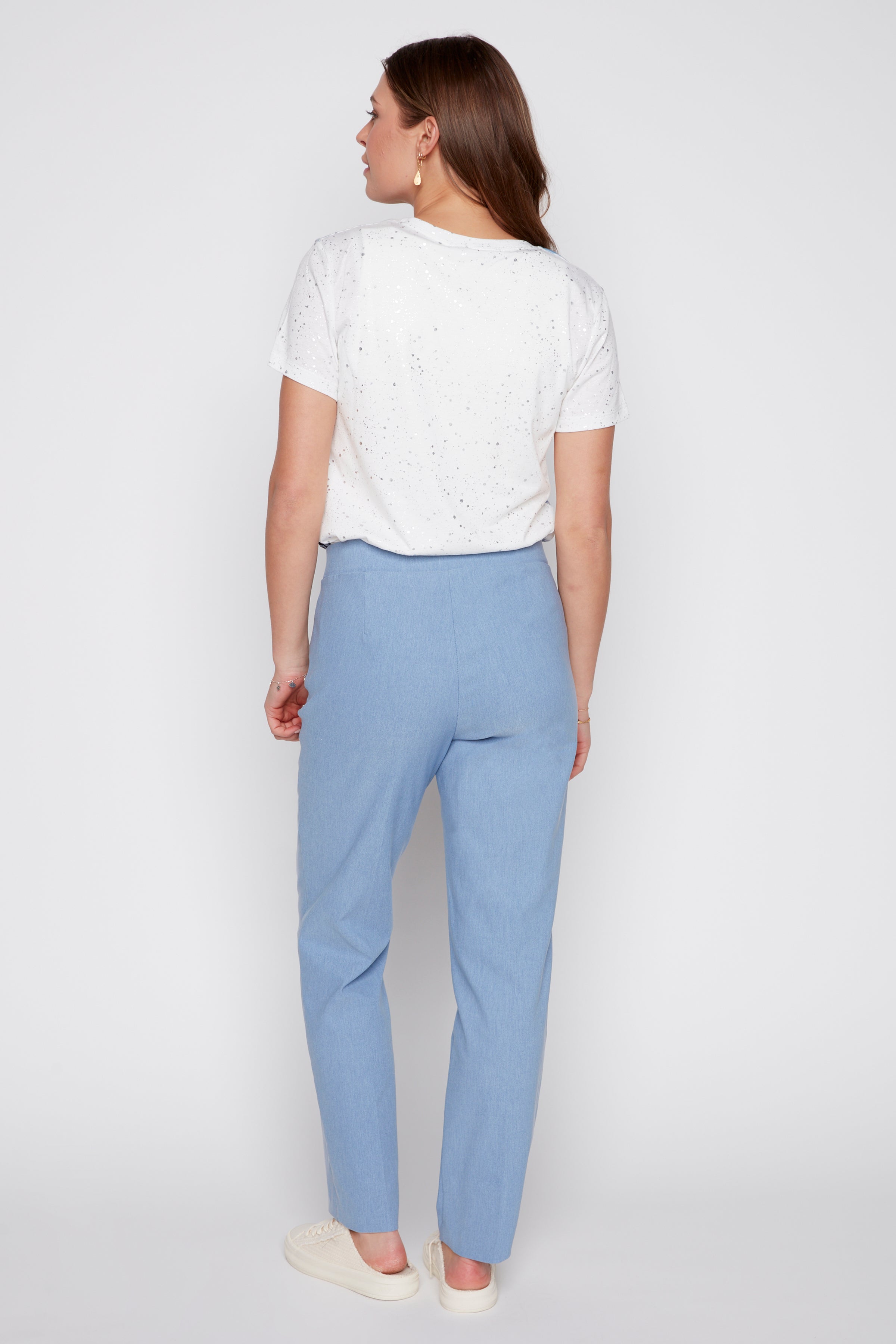 Straight leg tummy control pant