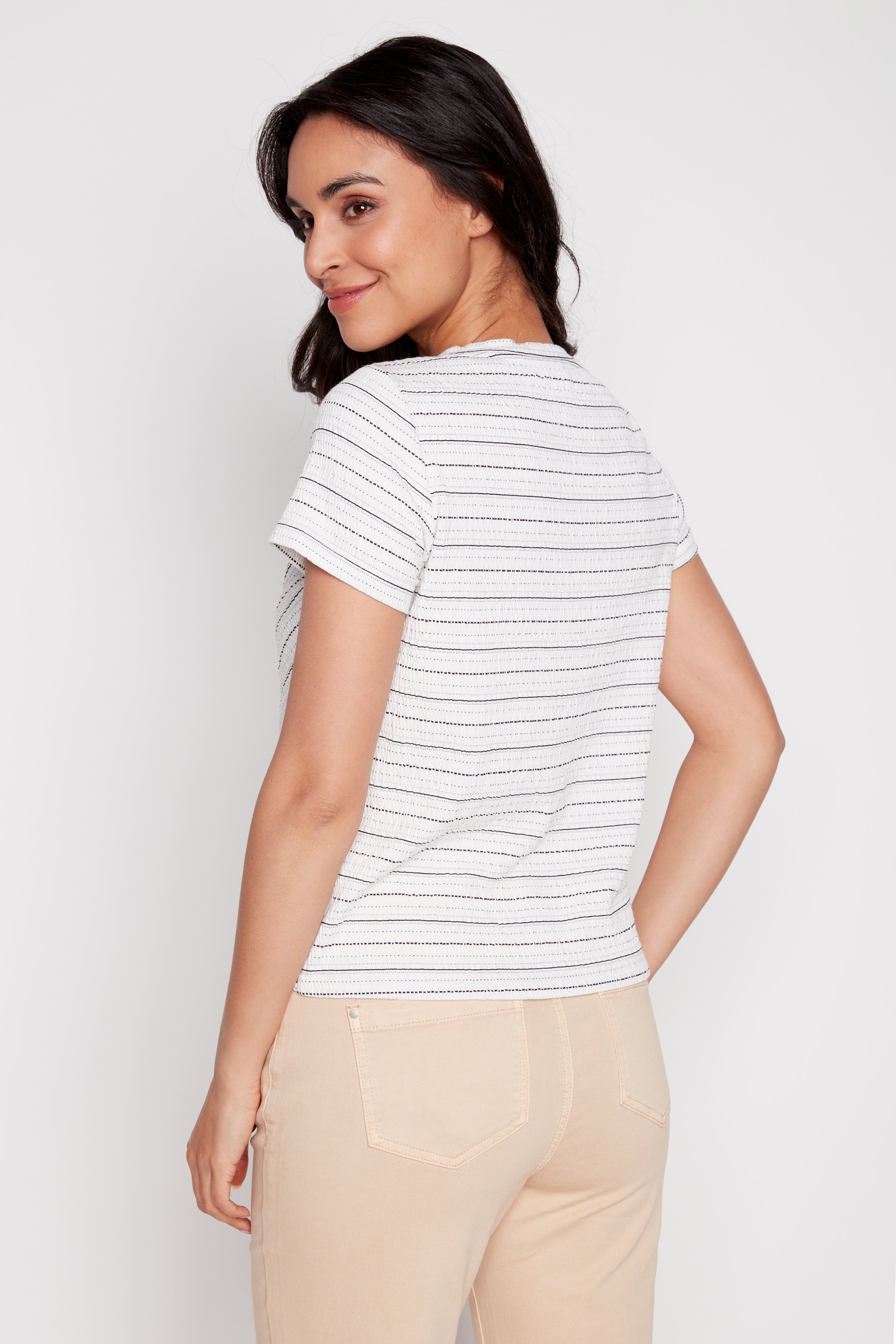 Twist front top