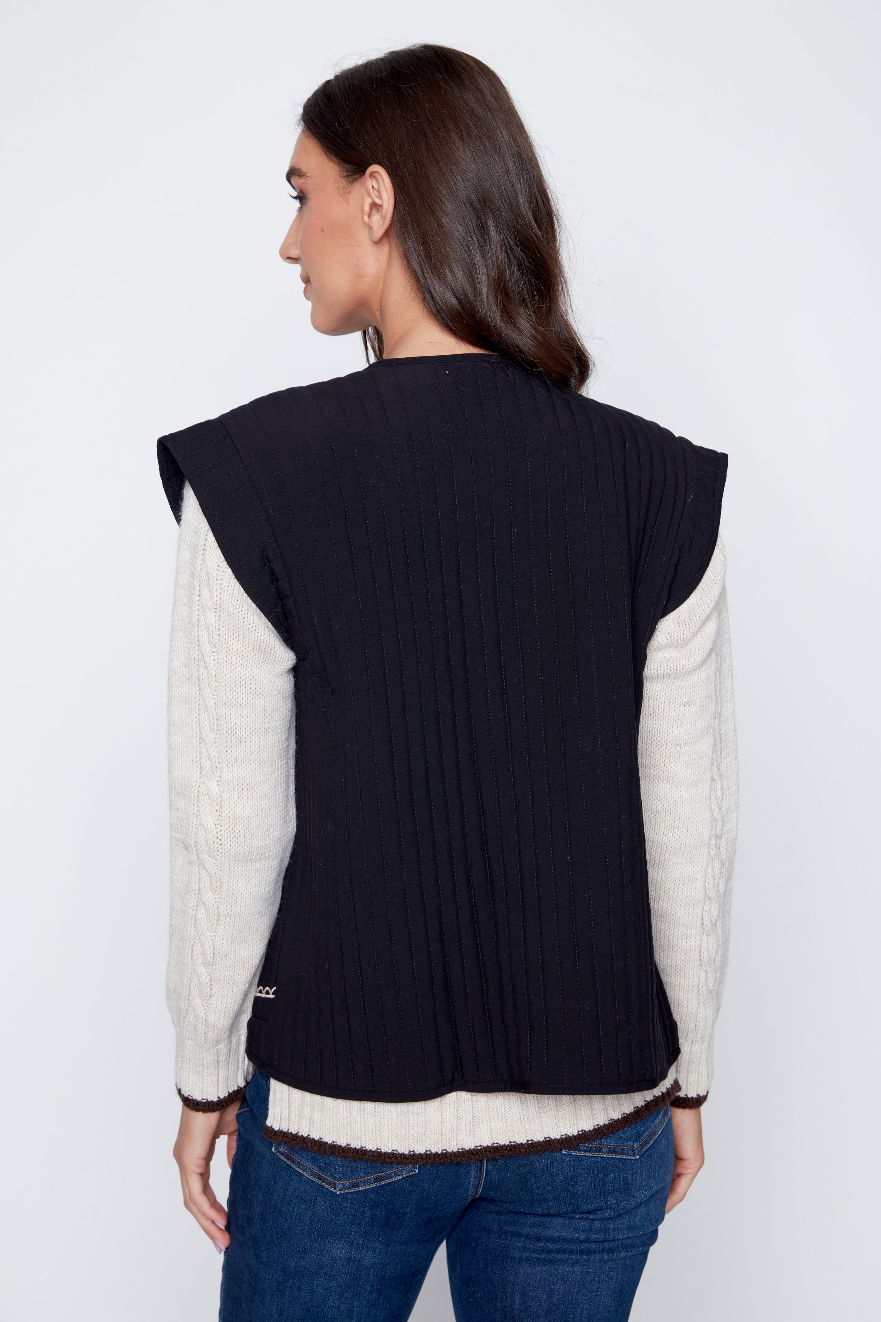 Embroidered vest