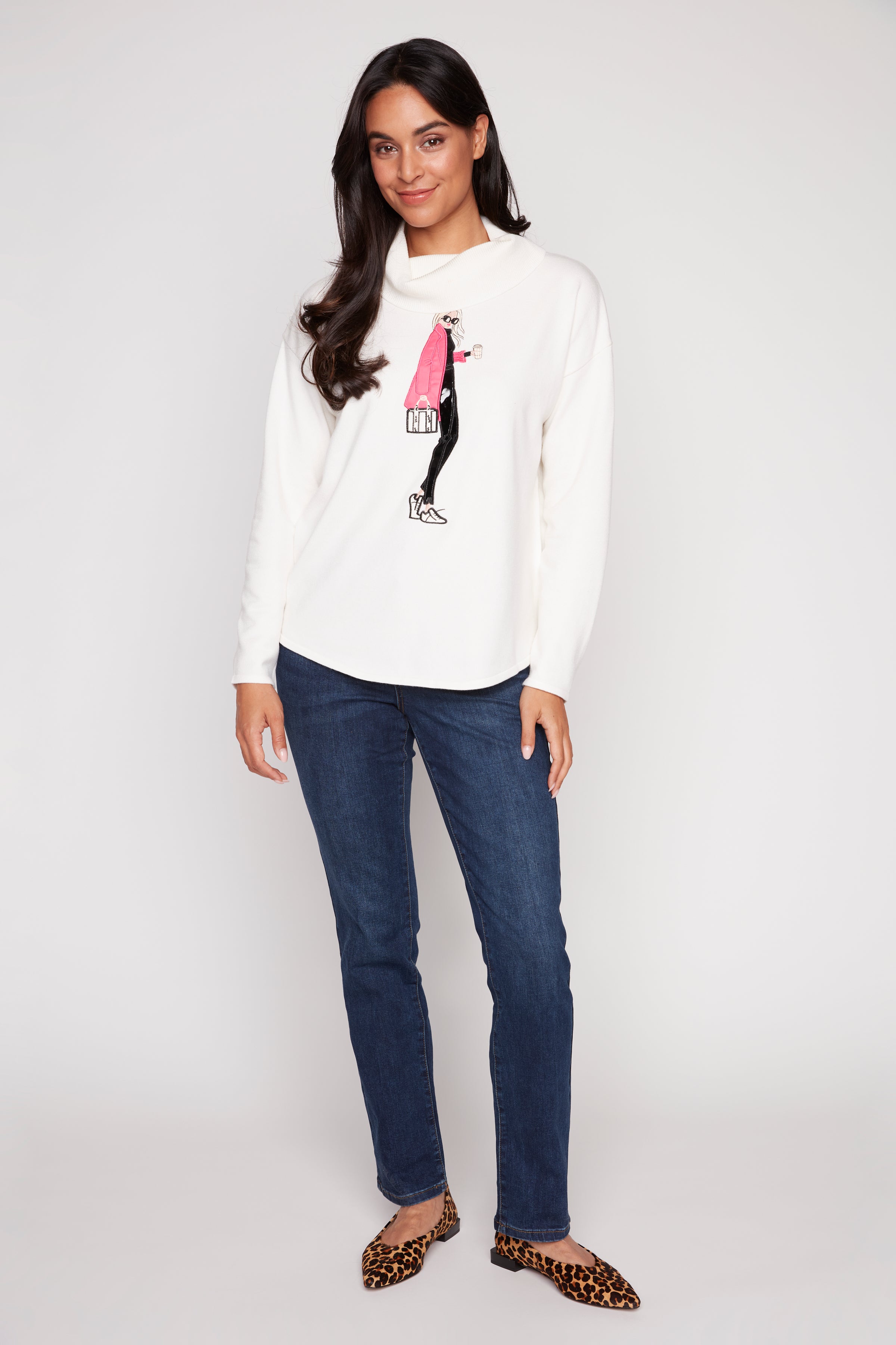 Girl on the move sweater