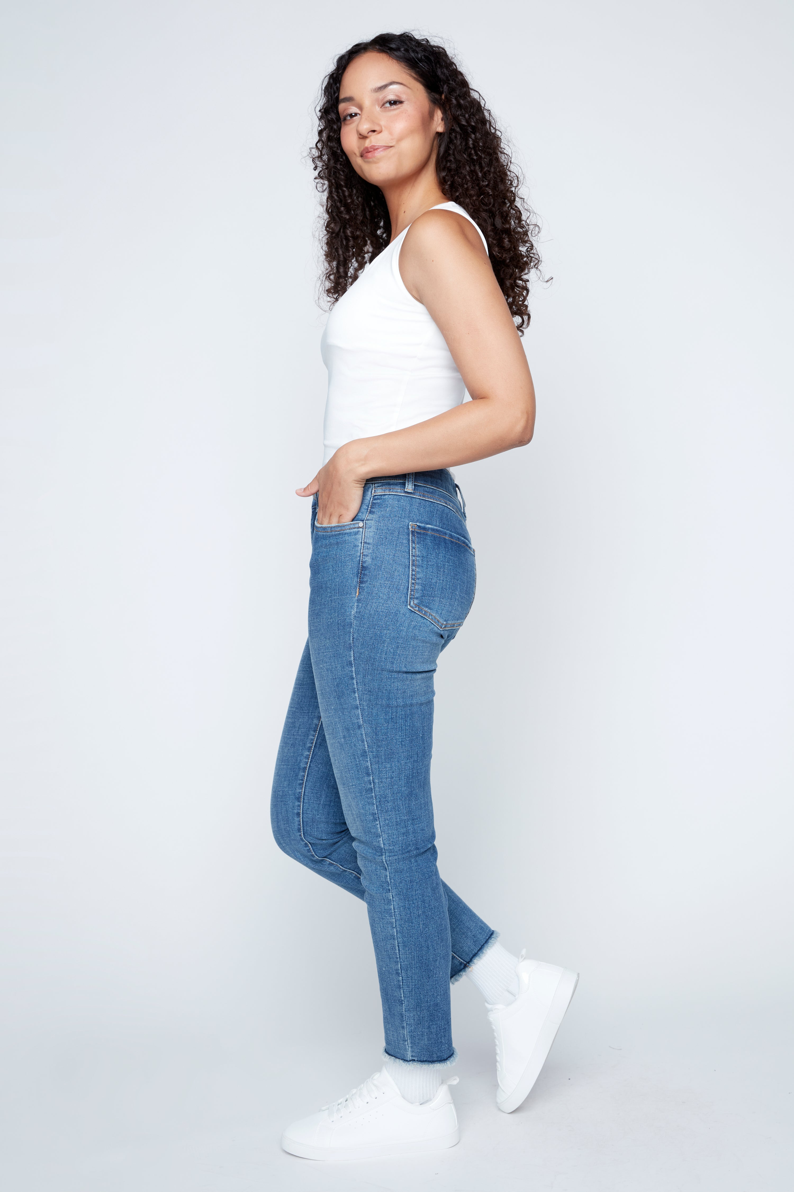 Christina slim leg jean