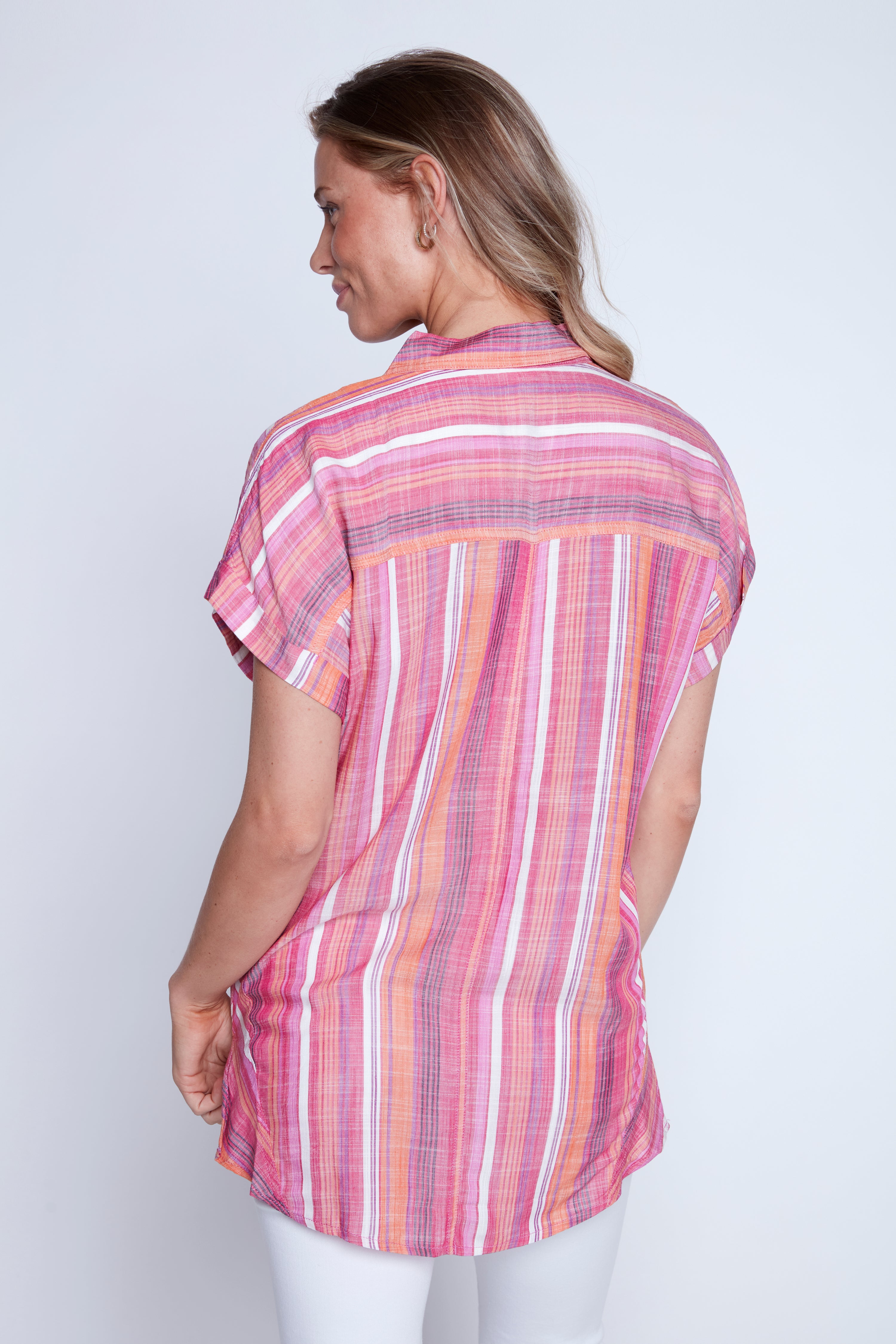 La blouse à rayures