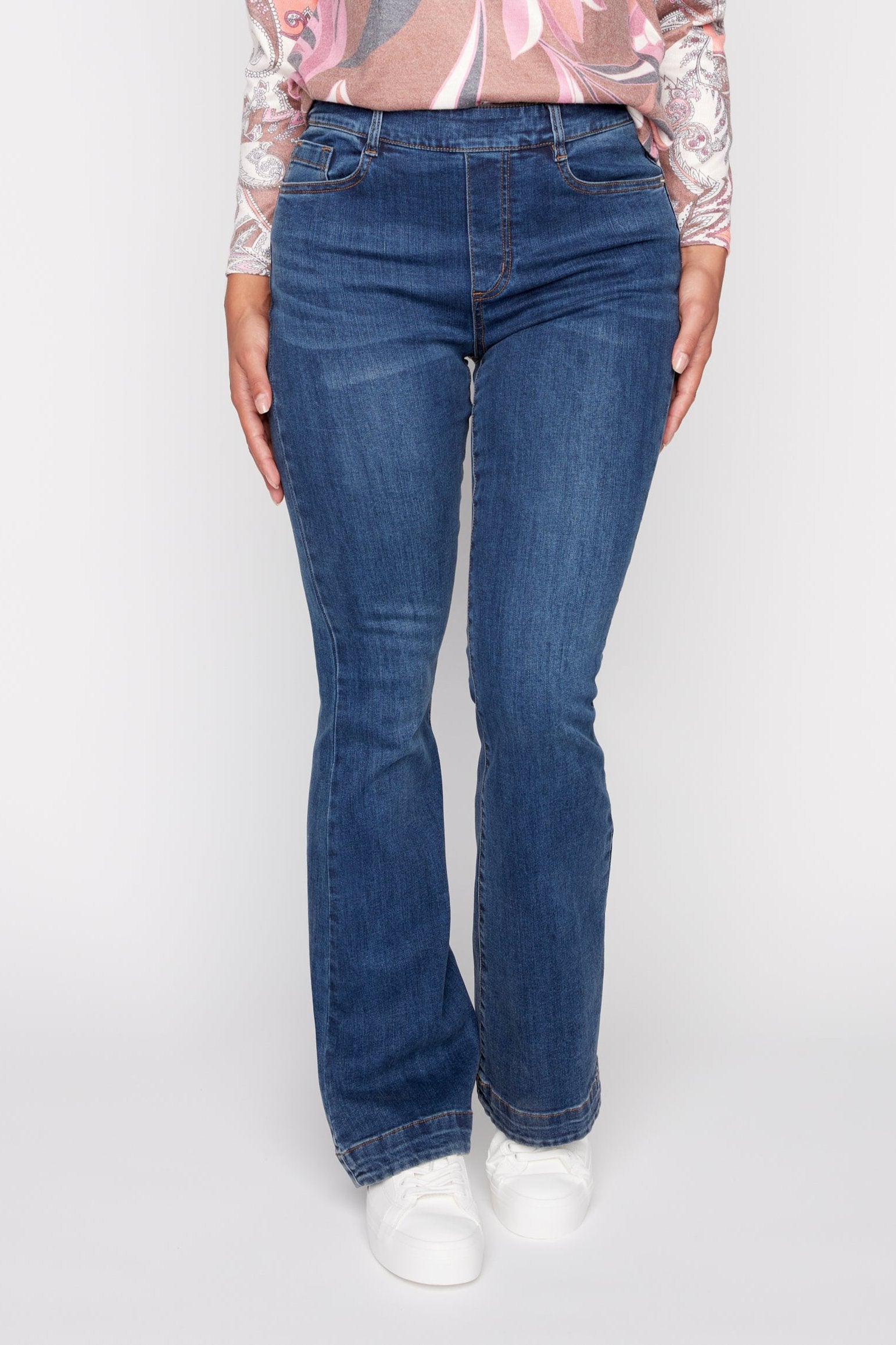 Audrey flare leg jean