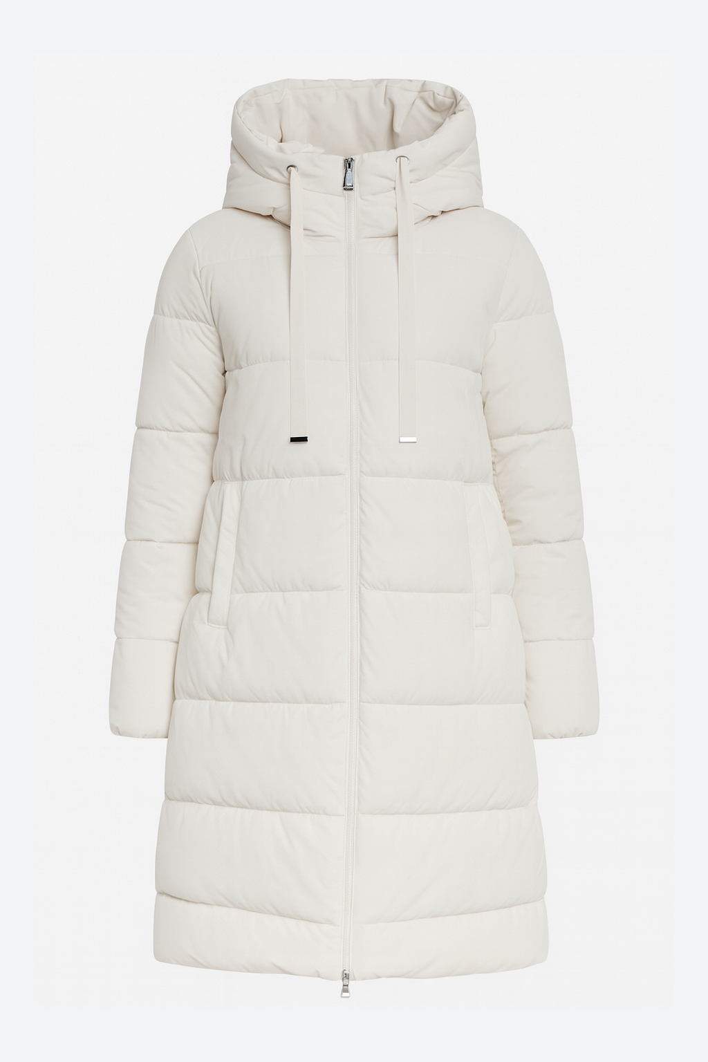 Zara hooded puffer coat