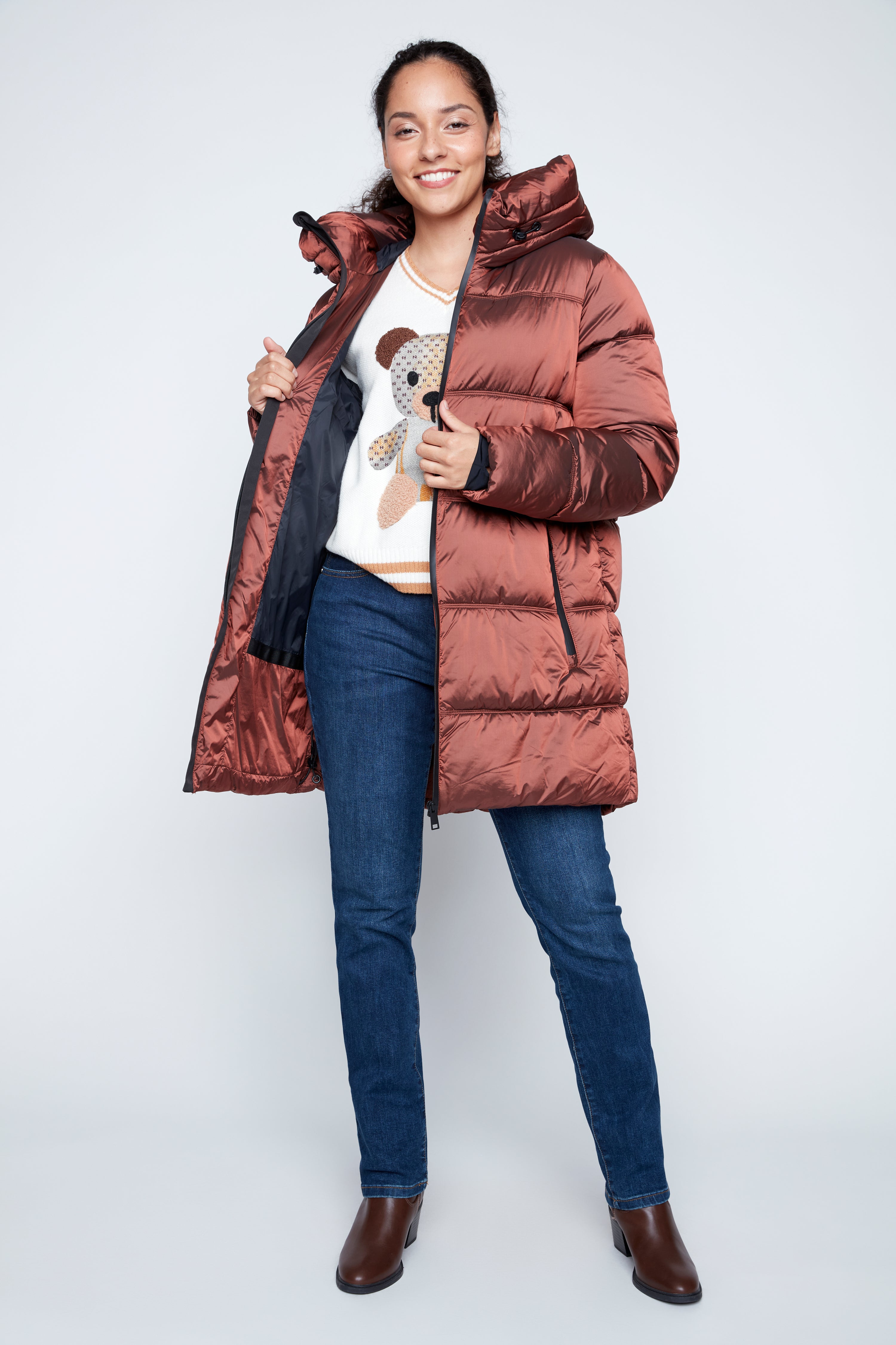 Zuleika puffer jacket
