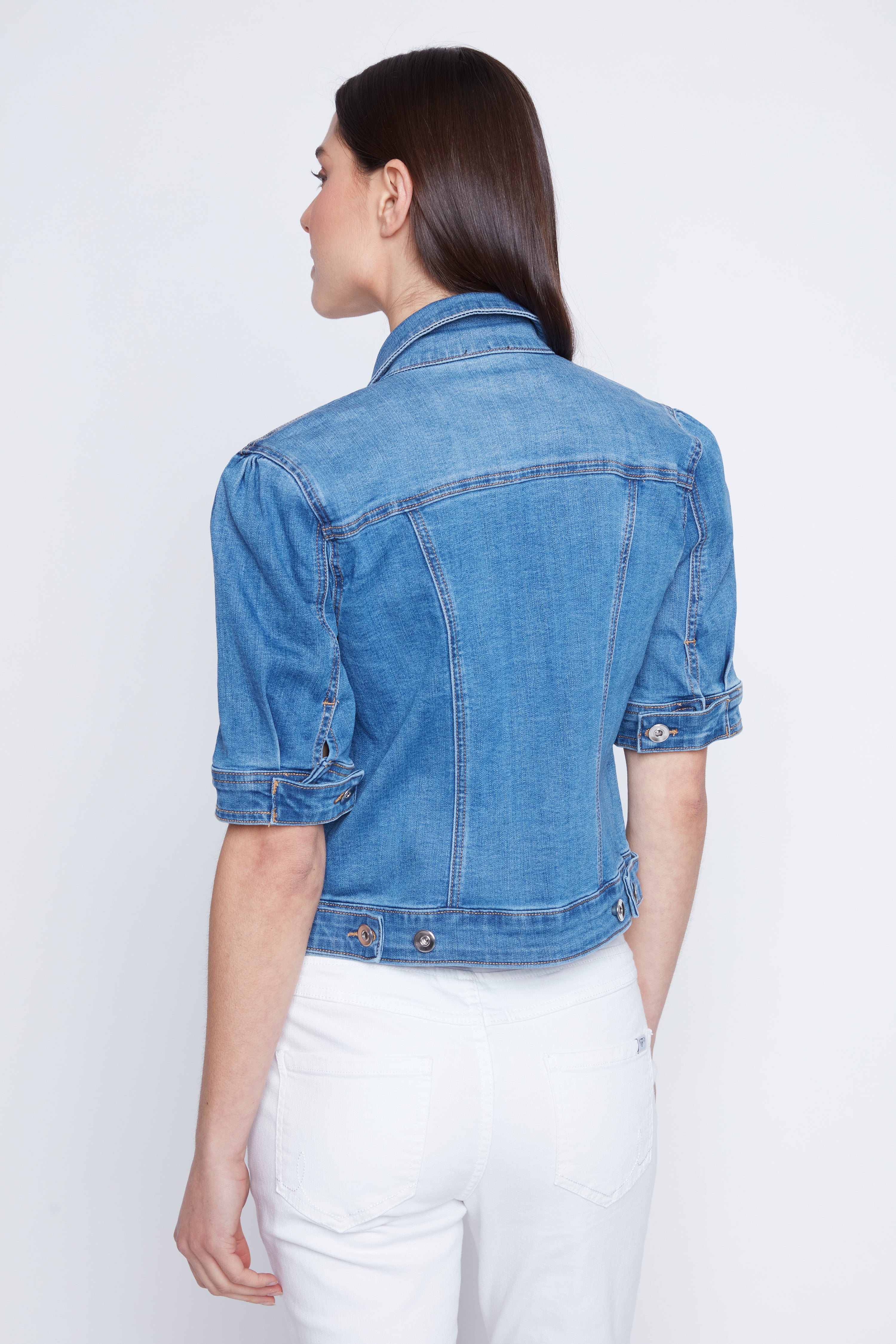 La veste en denim courte