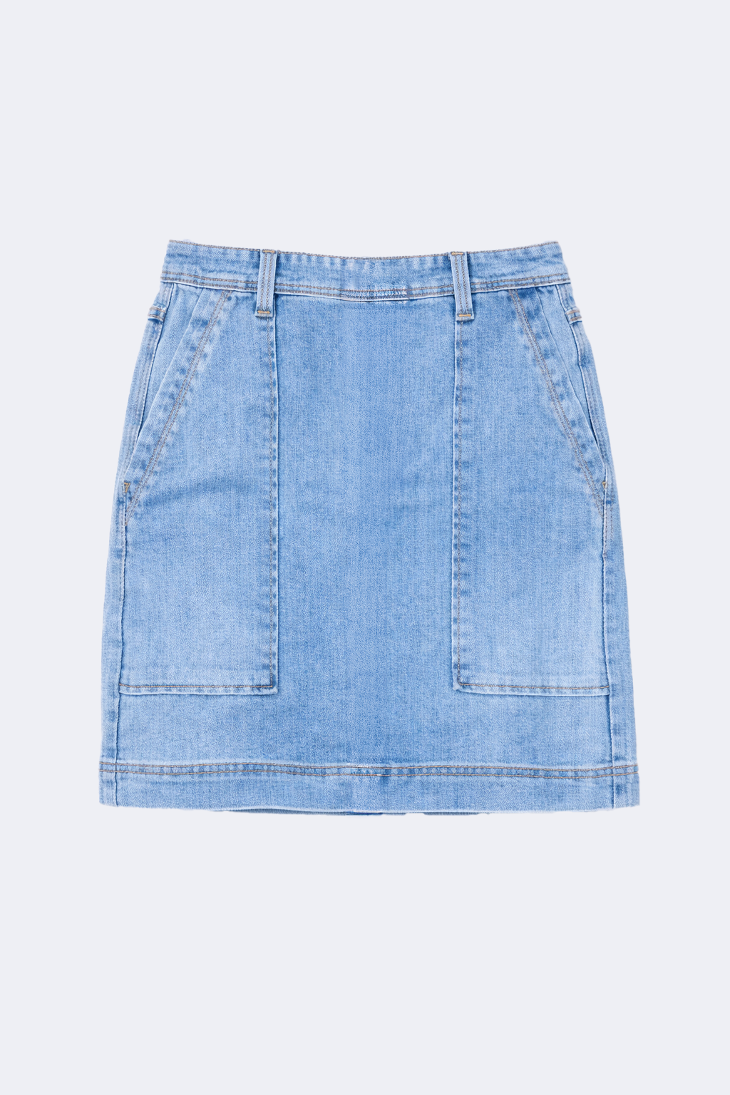 La jupe-short en denim Audrey