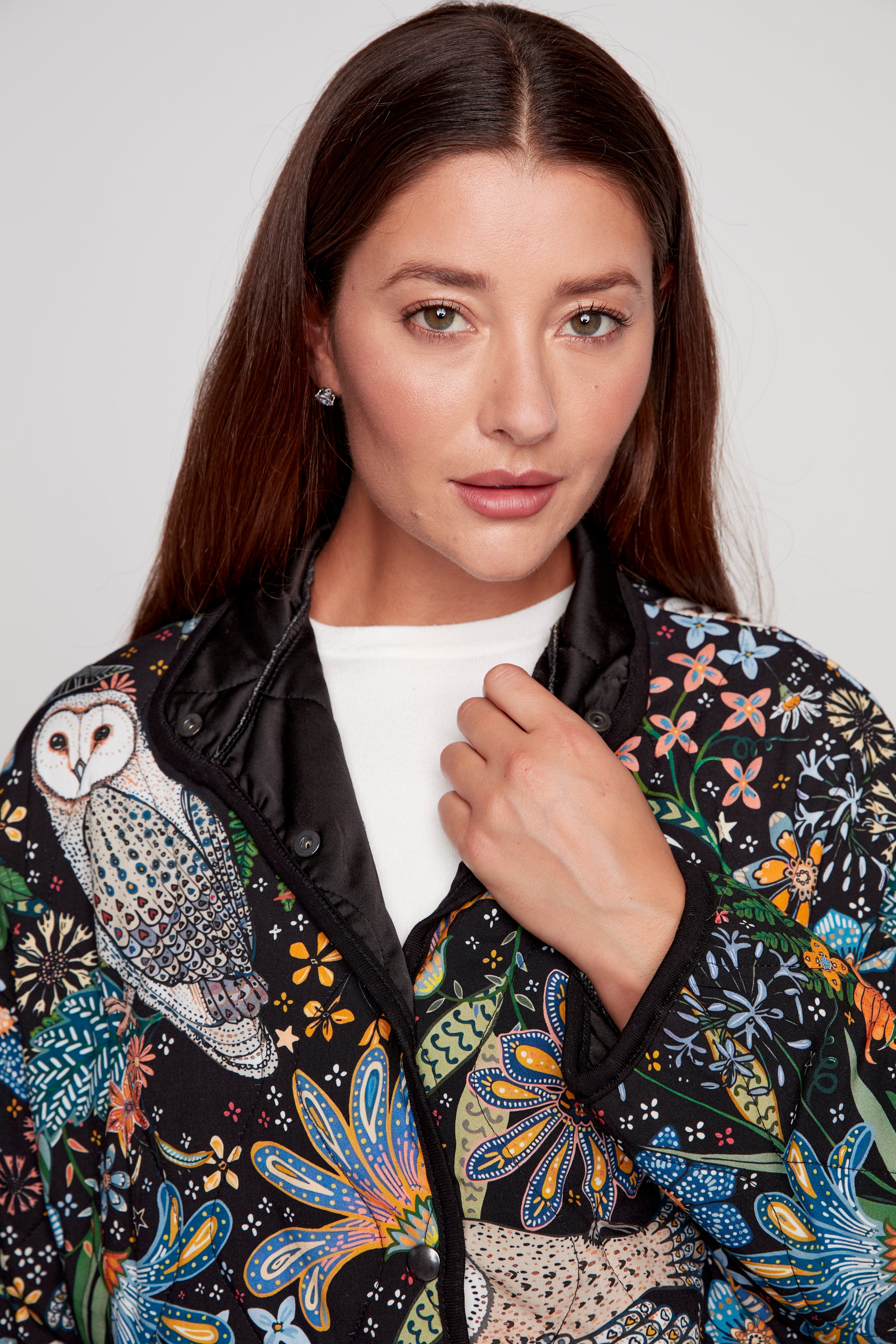 Midnight print jacket