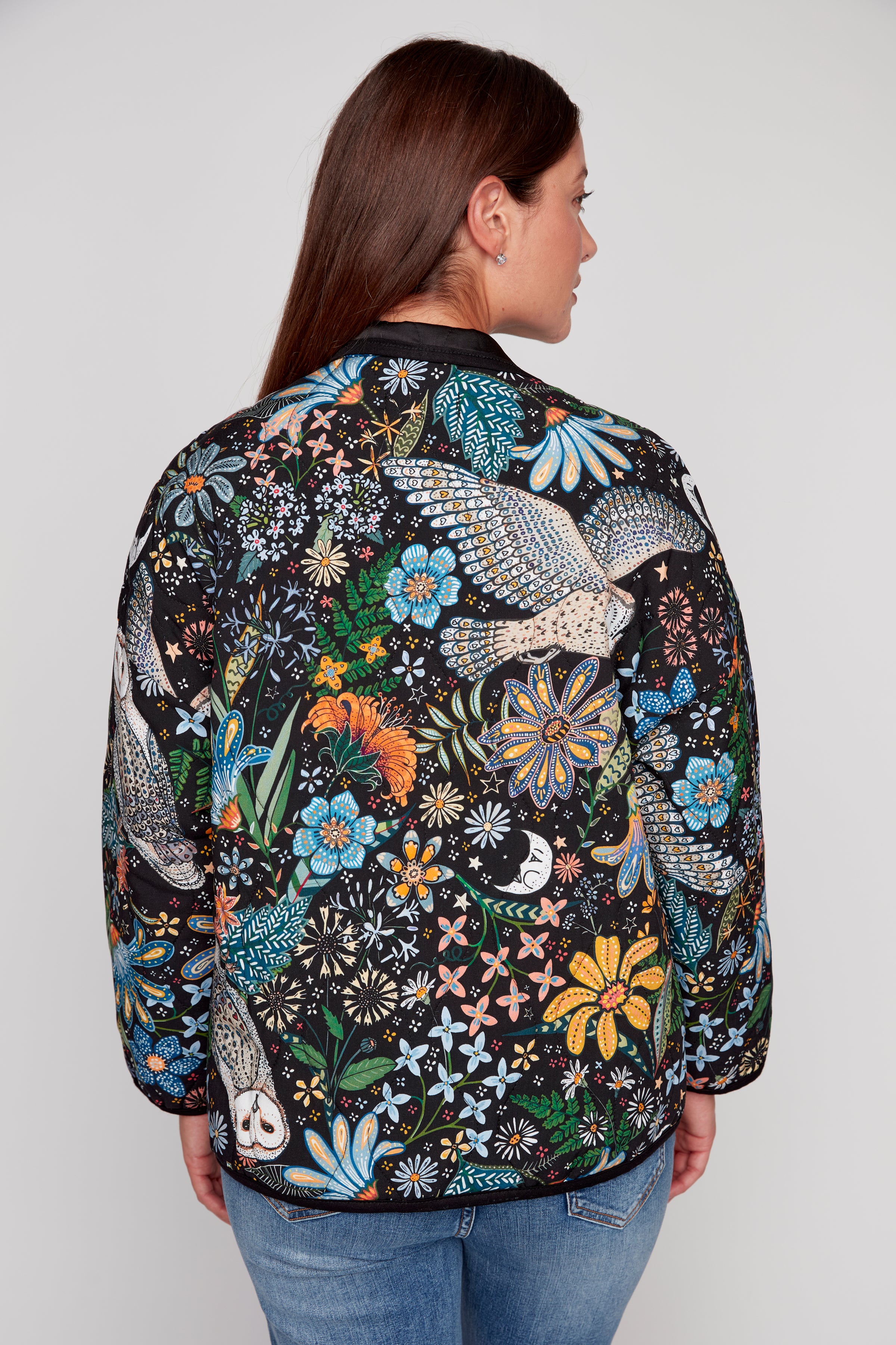 Midnight print jacket