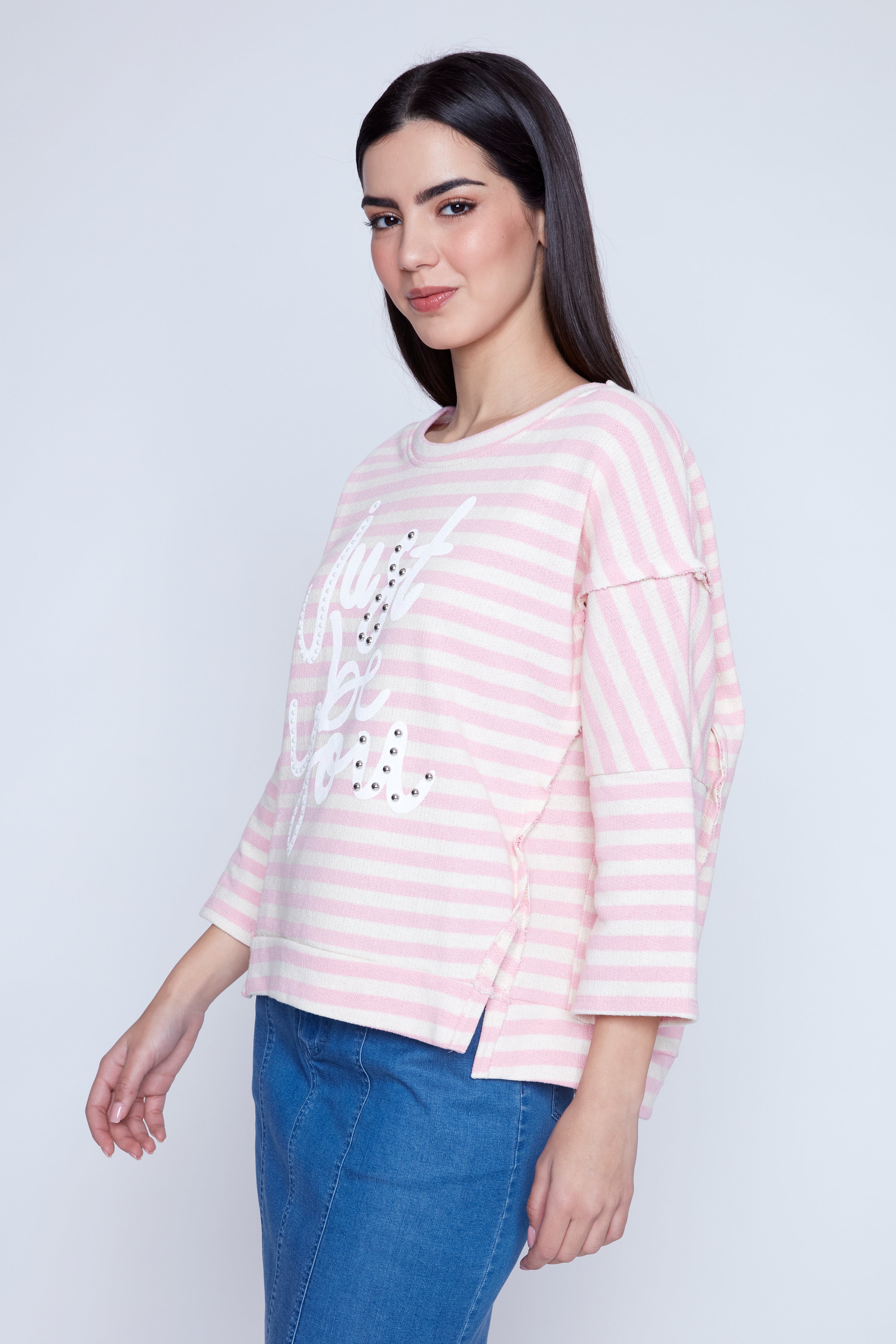 Just be you stripe top