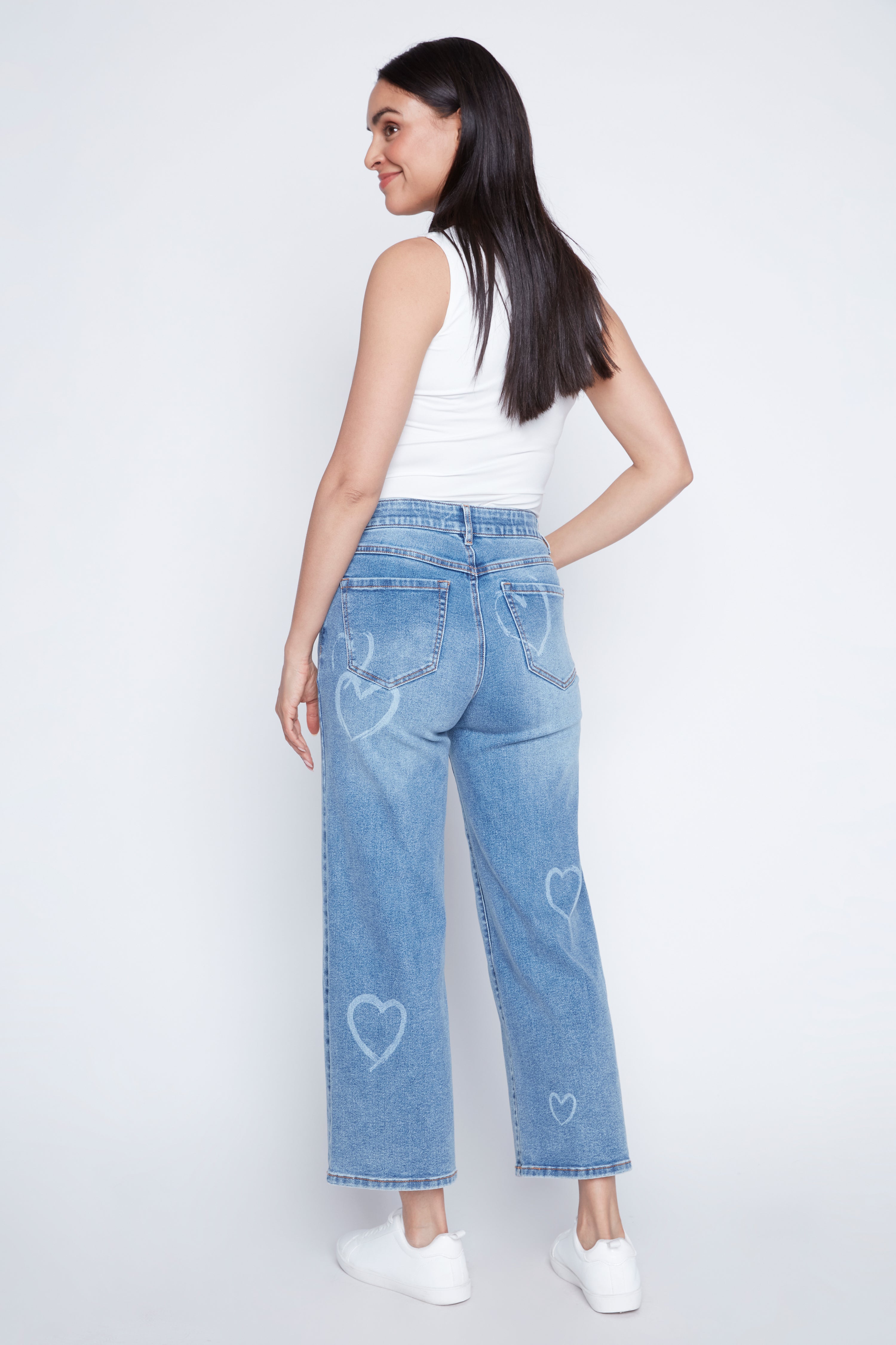 Sophia hearts design jean
