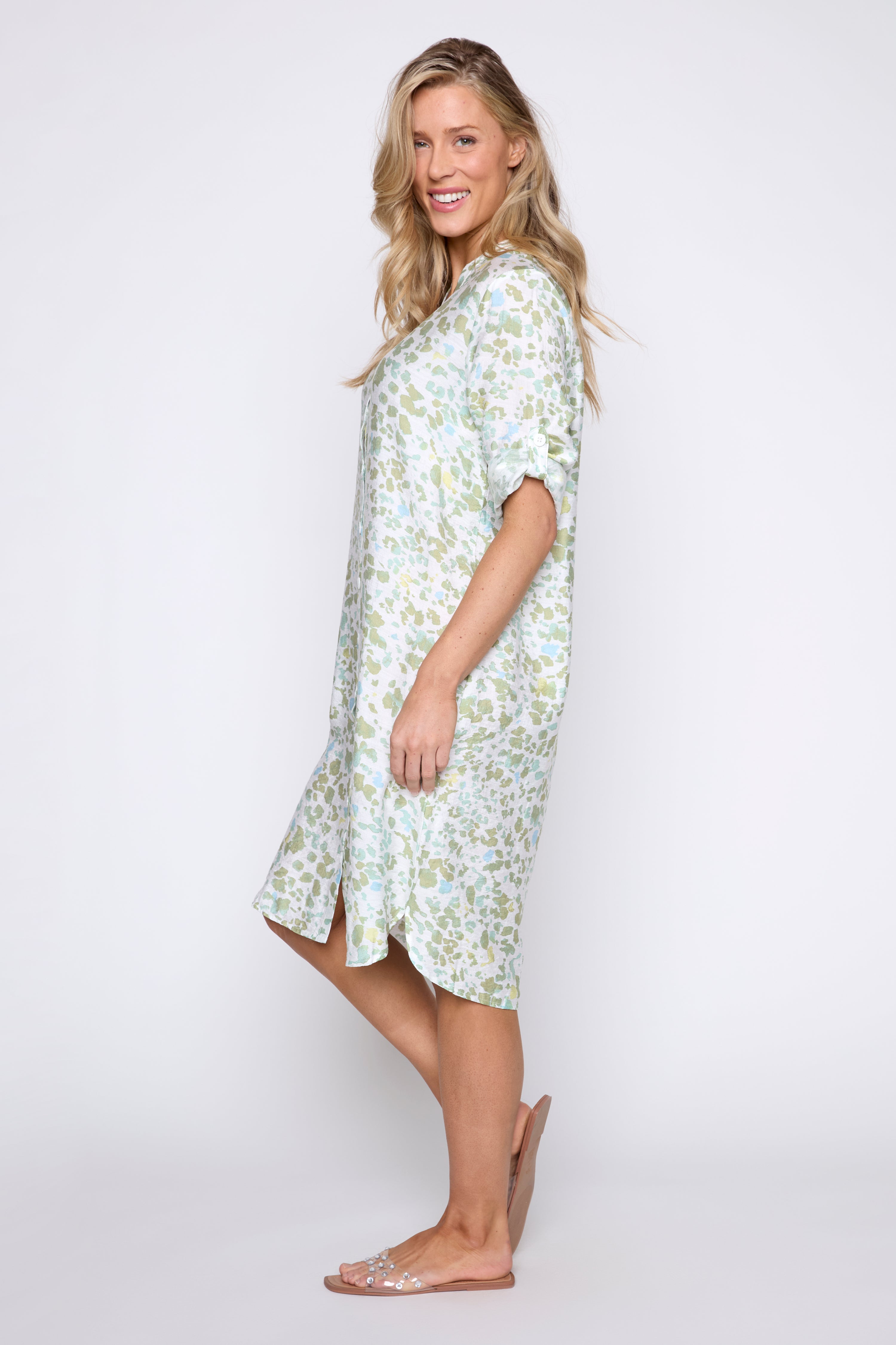 La robe chemise imprimée