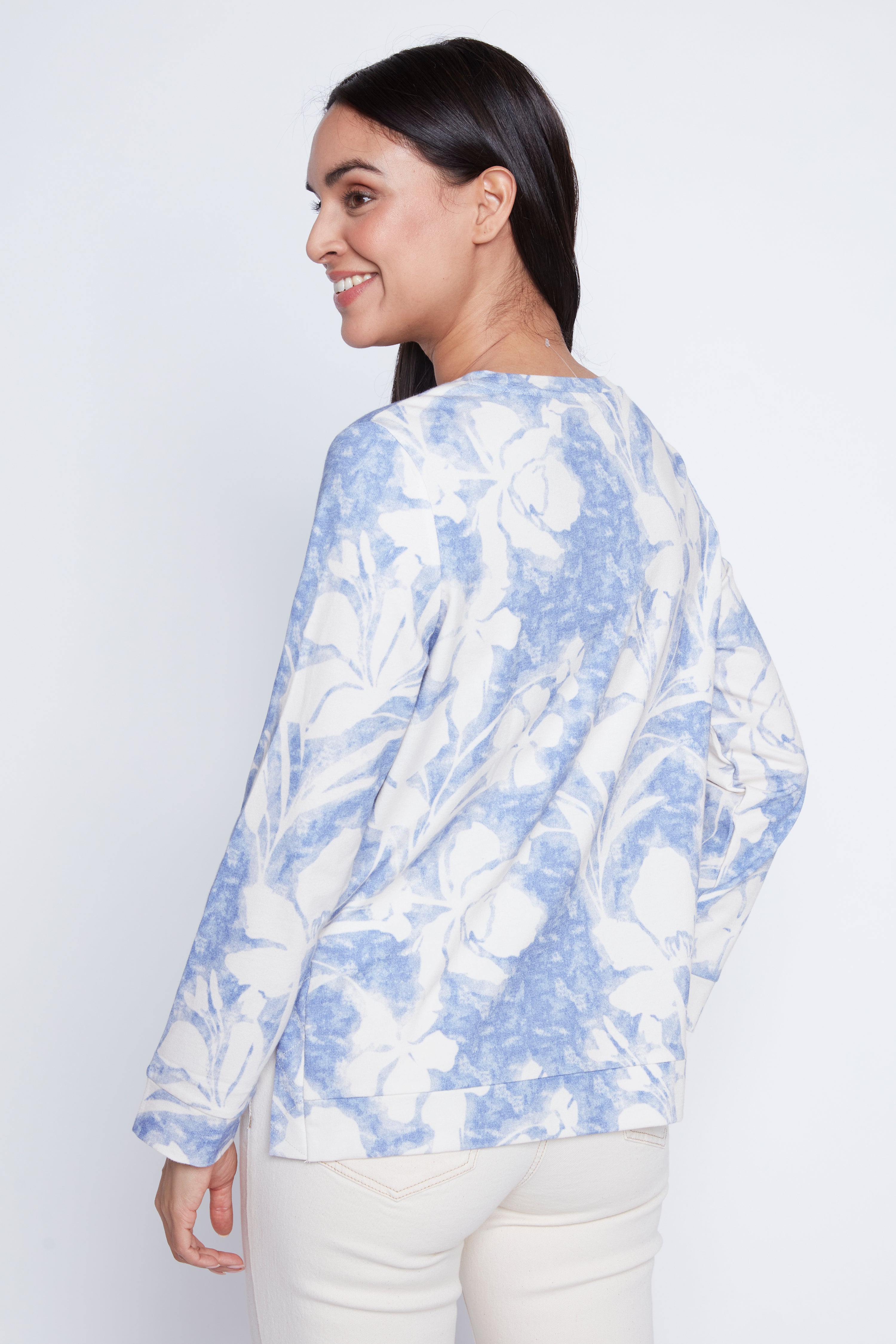 Le haut à imprimé floral