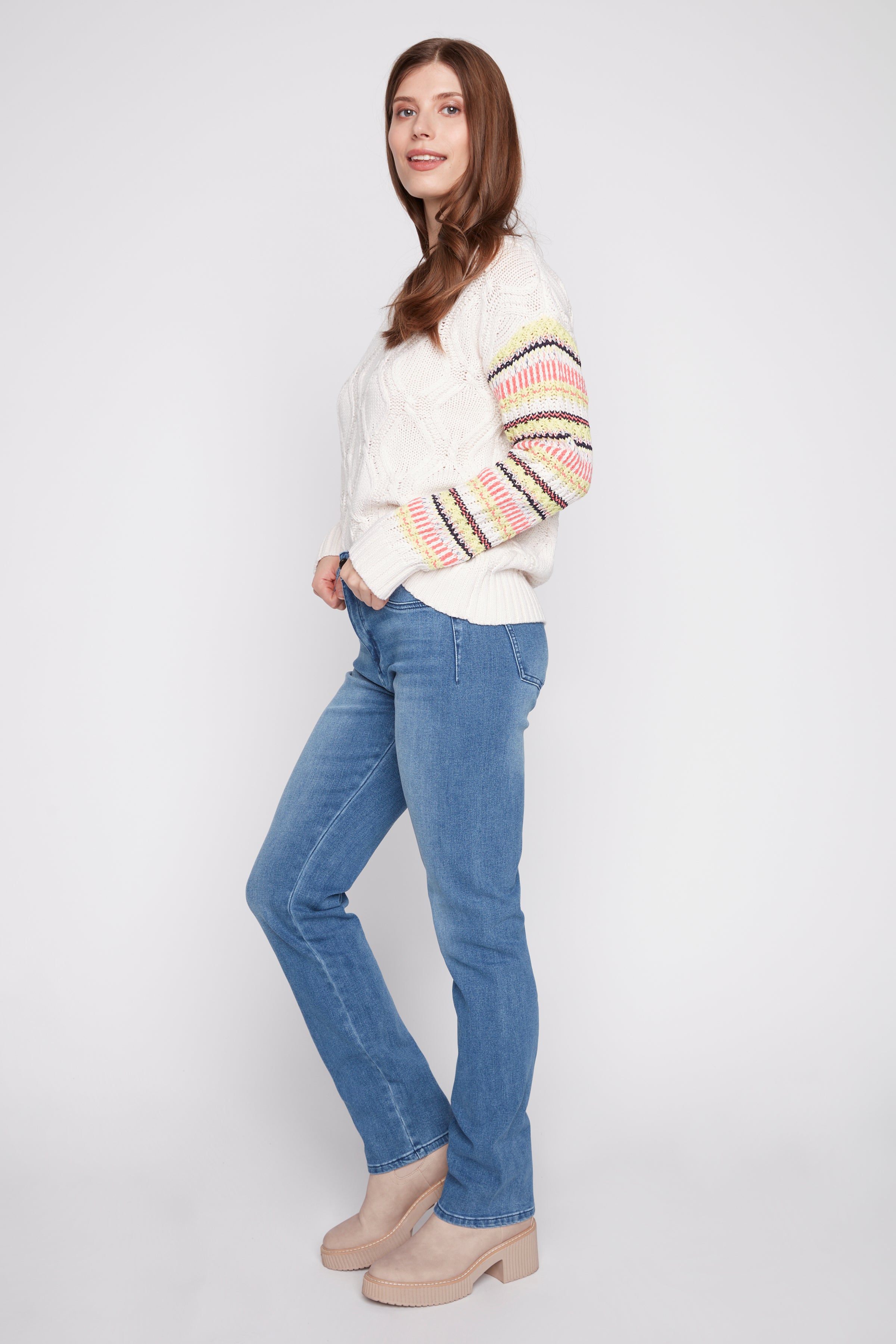 Suzanne straight leg jean