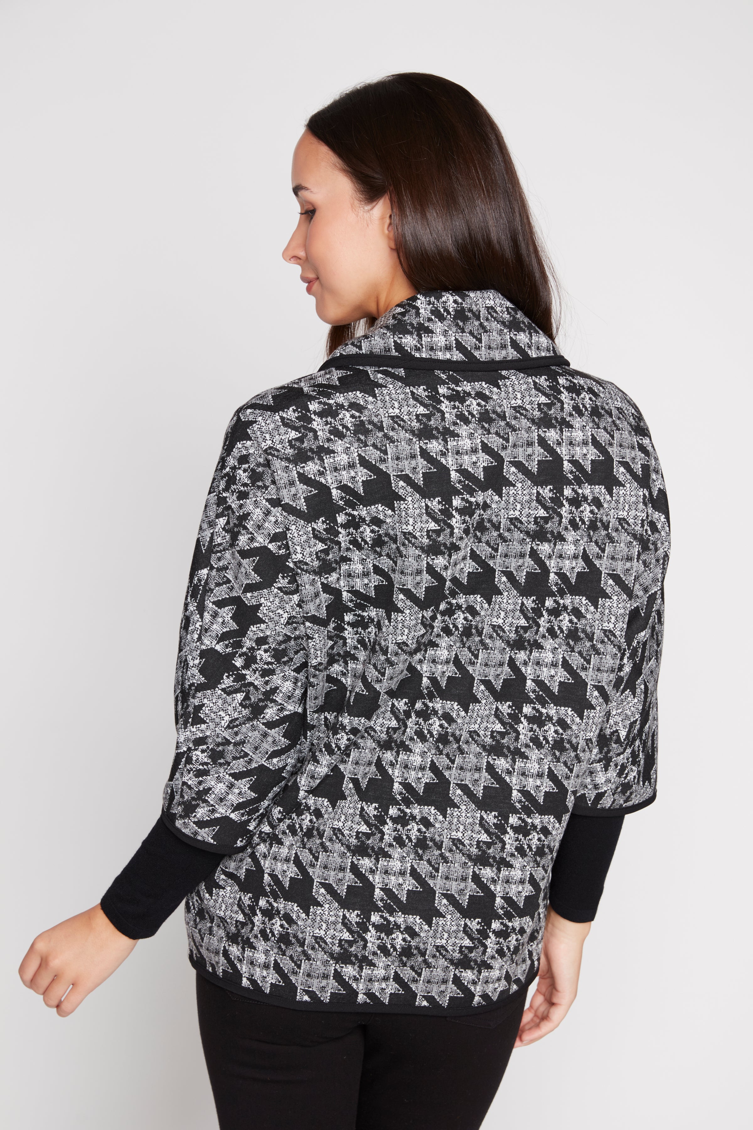 Houndstooth jacket