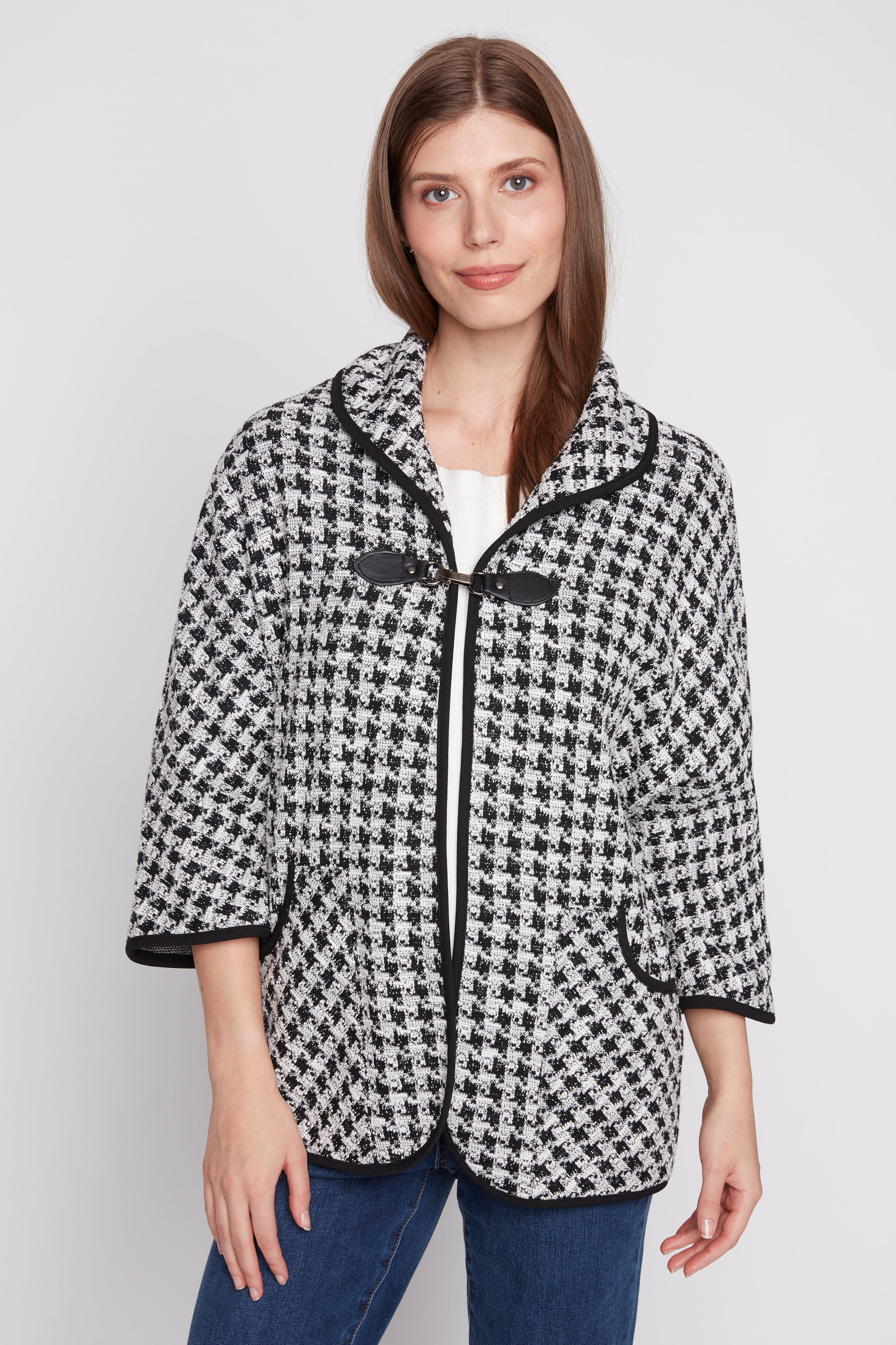 Mini houndstooth jacket