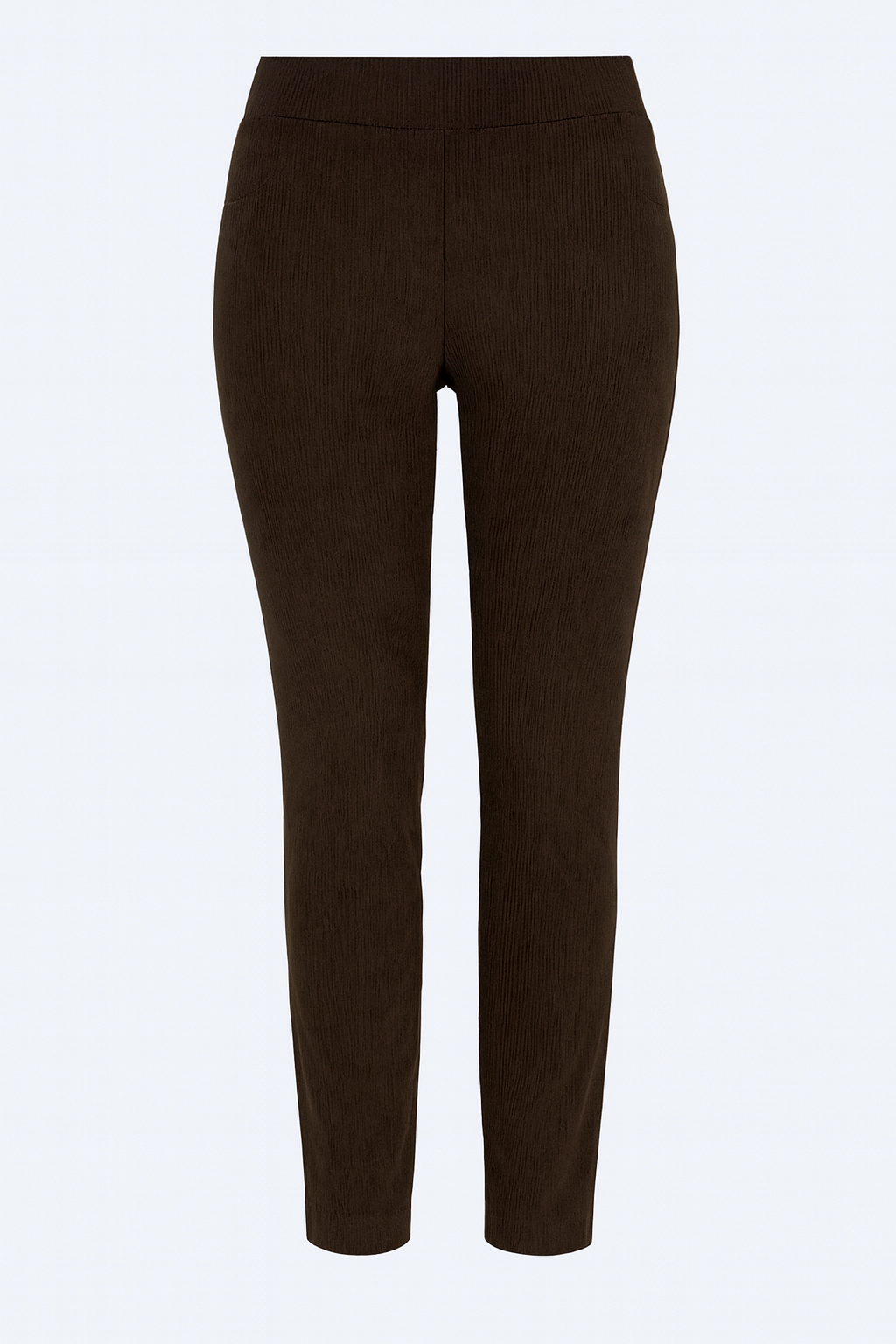 Le pantalon en velours côtelé à enfiler