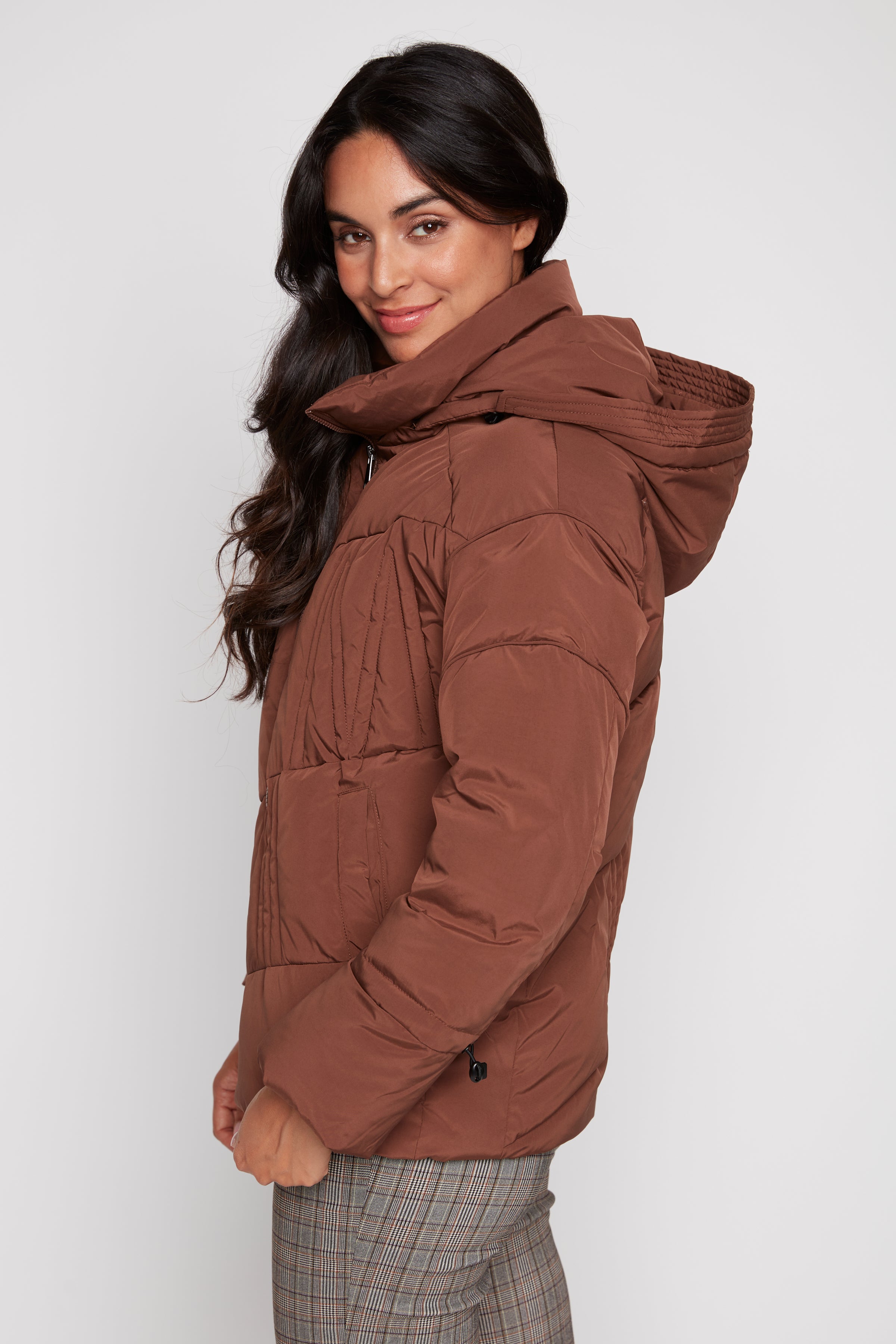 Quilt puffer jacket