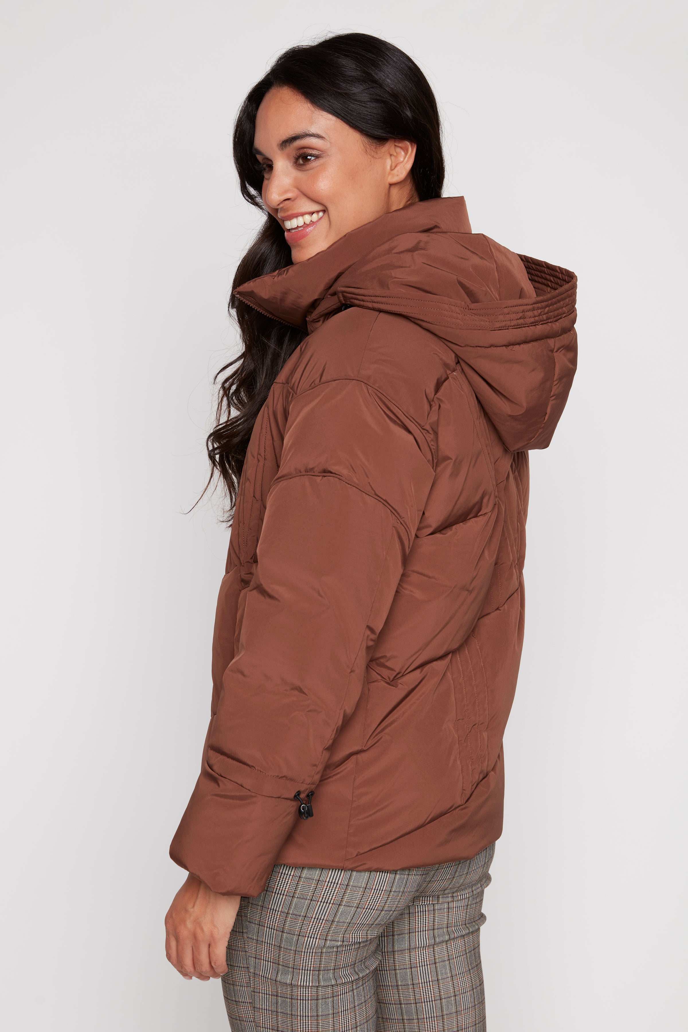 Quilt puffer jacket