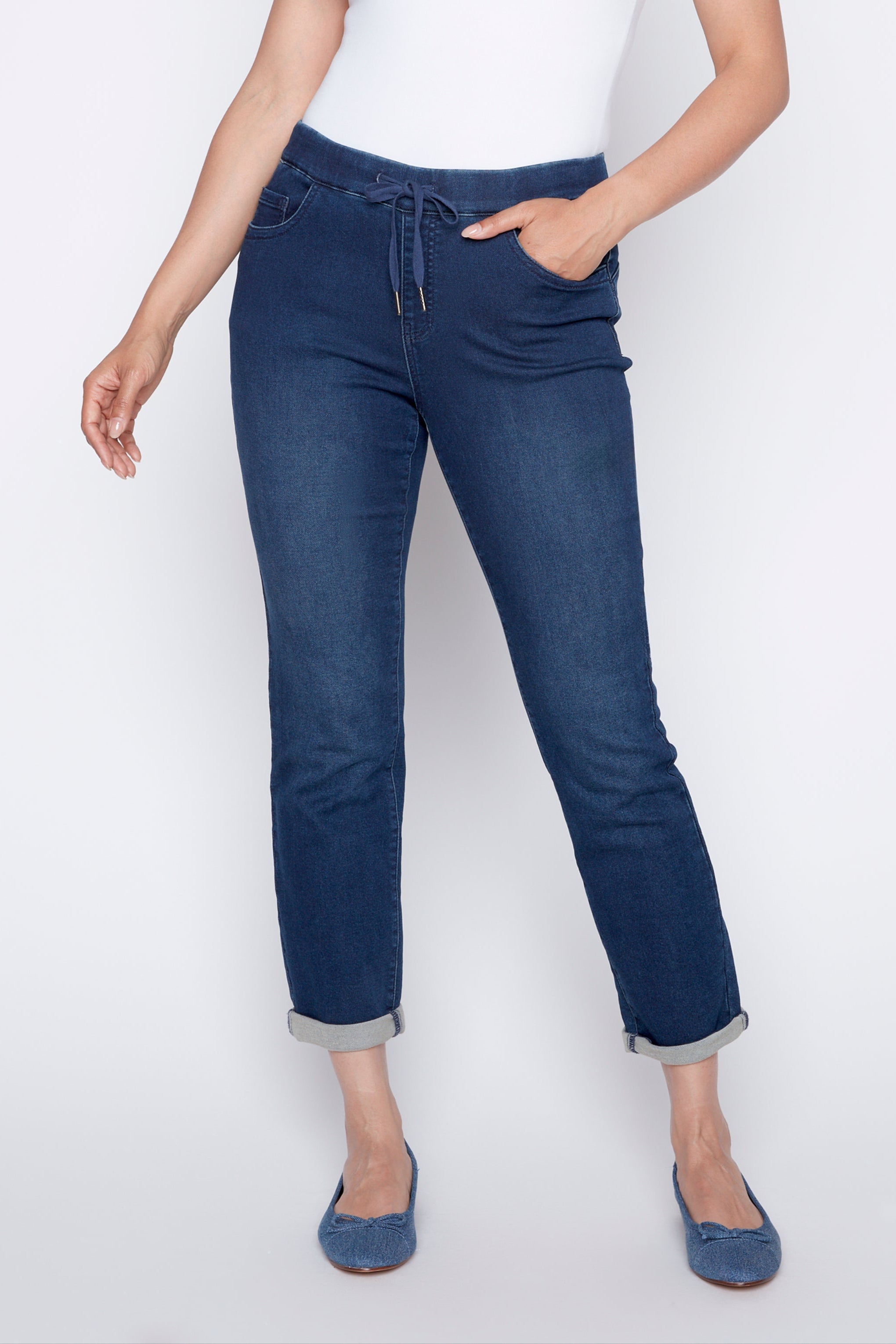 Denim jogger