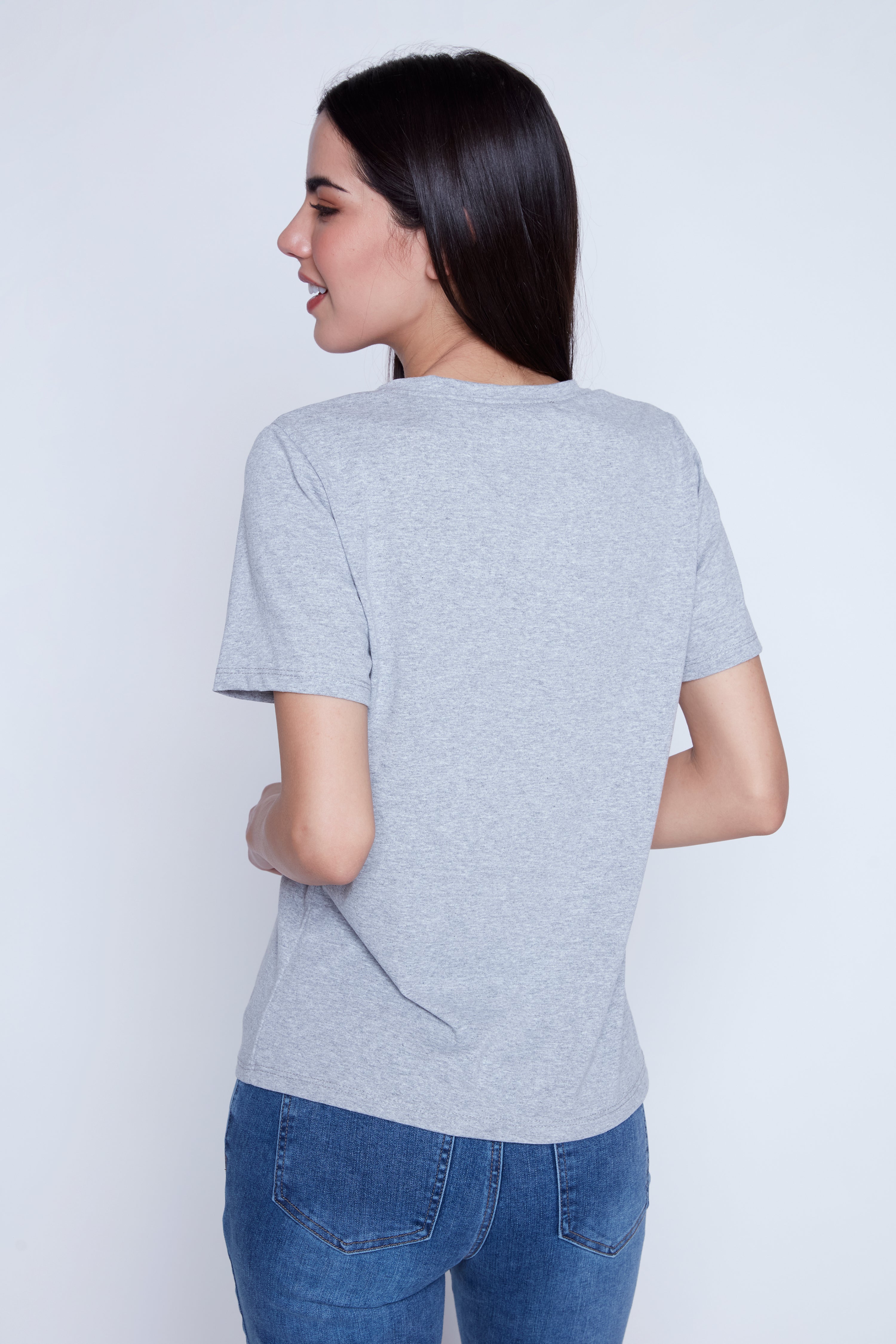 Spring floral heart t-shirt