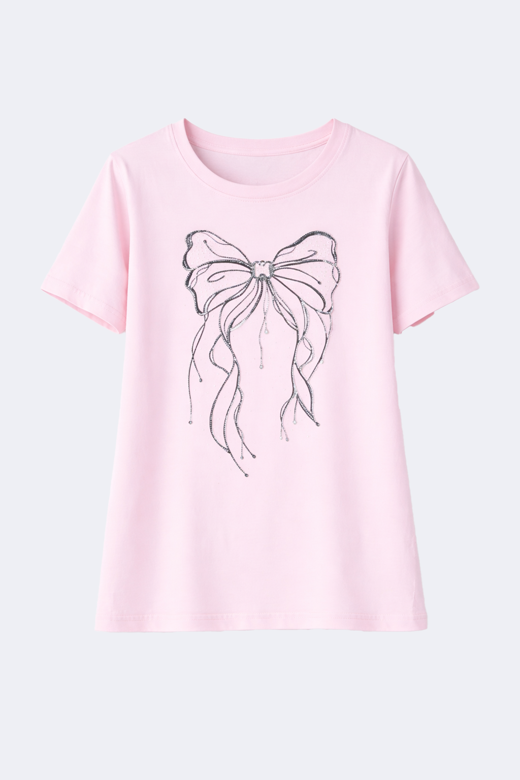 Bow print t-shirt