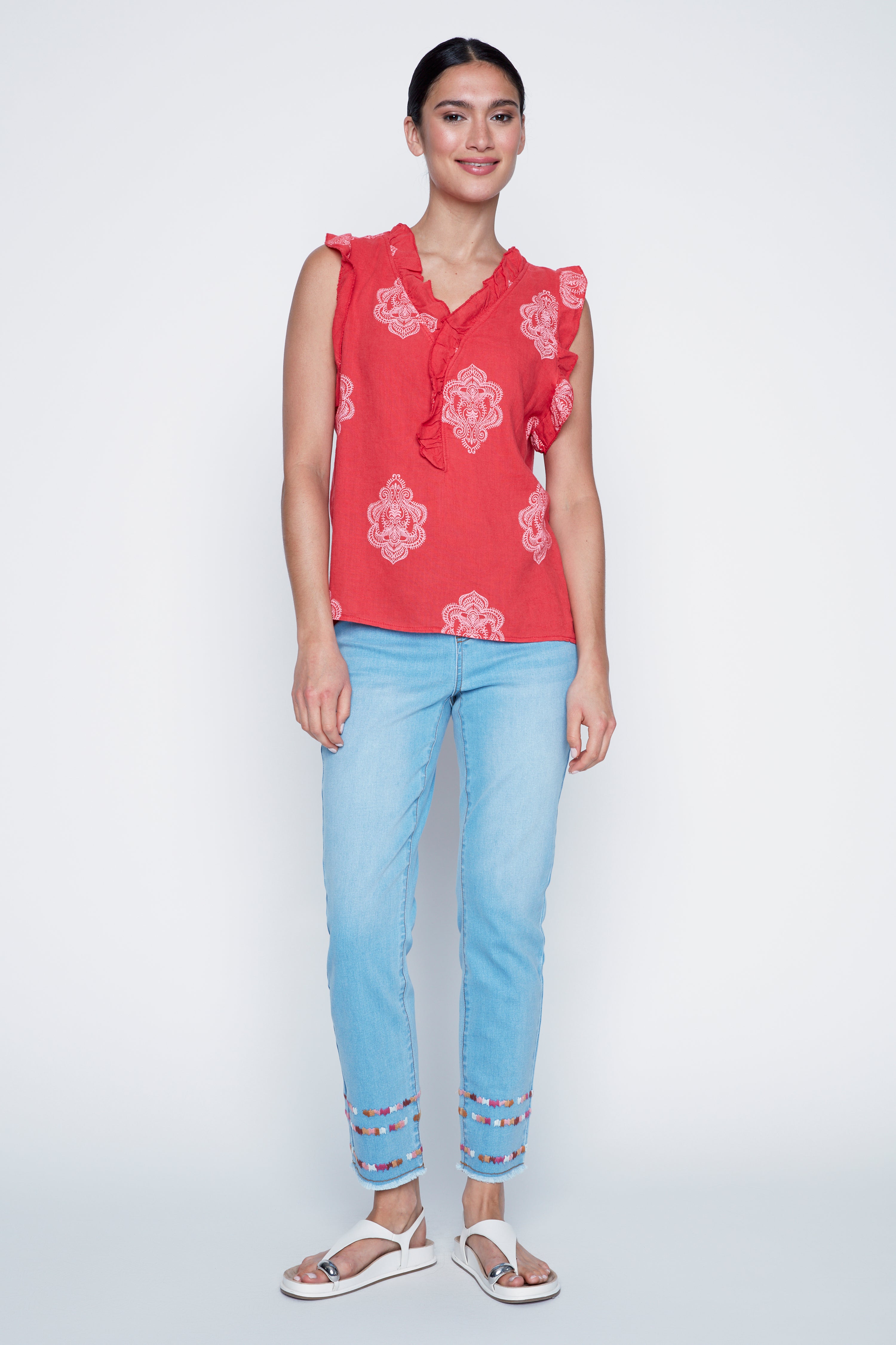 Ruffle blouse