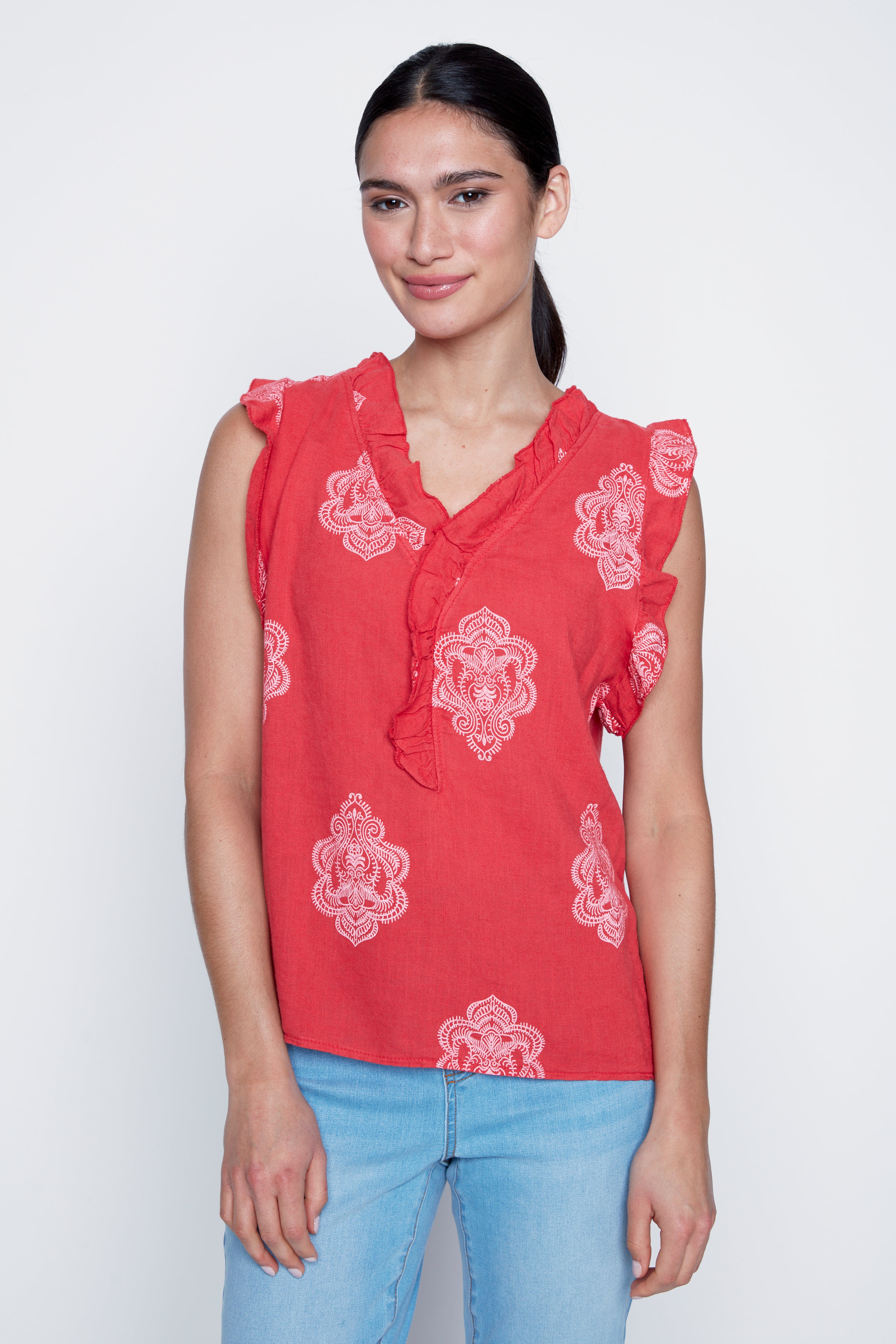 Ruffle blouse