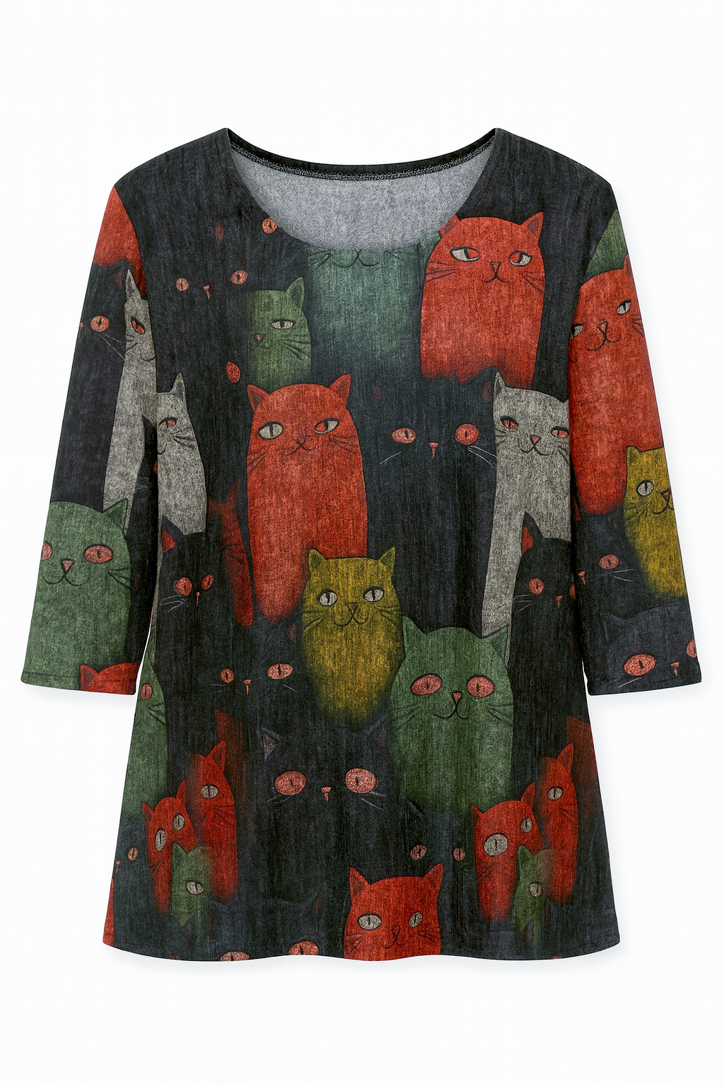 The cat crowd knit top