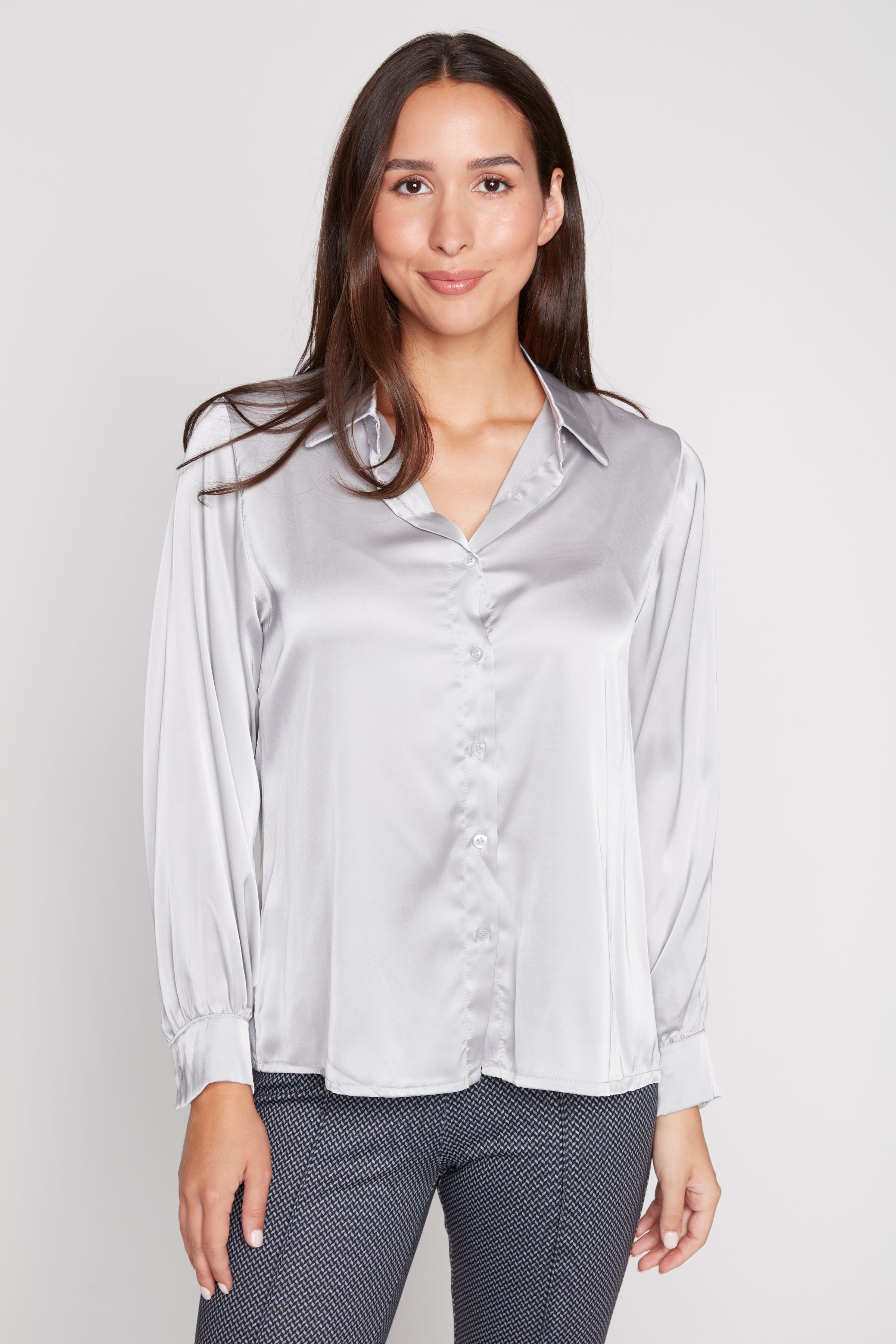 La blouse en satin classique