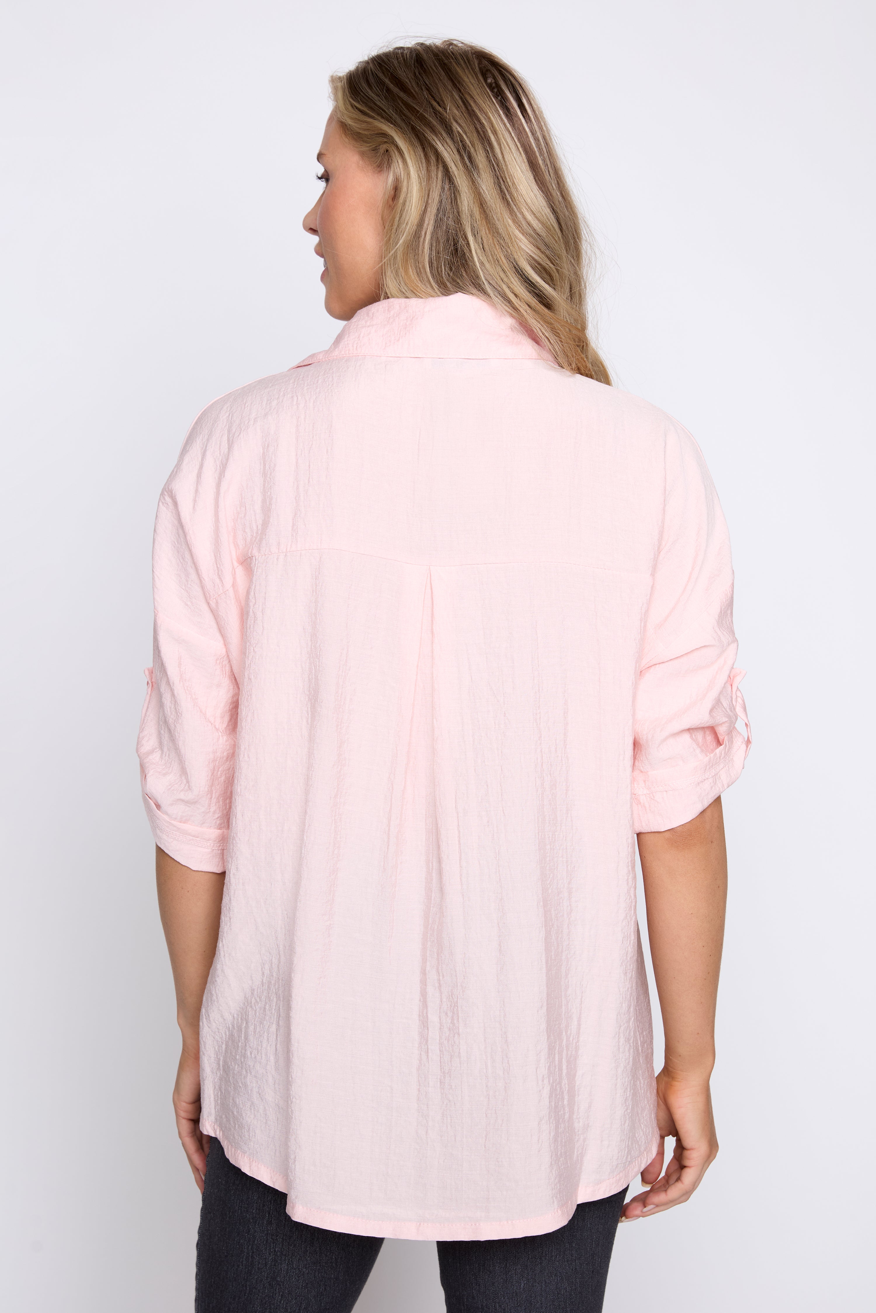Rhinestone flower blouse