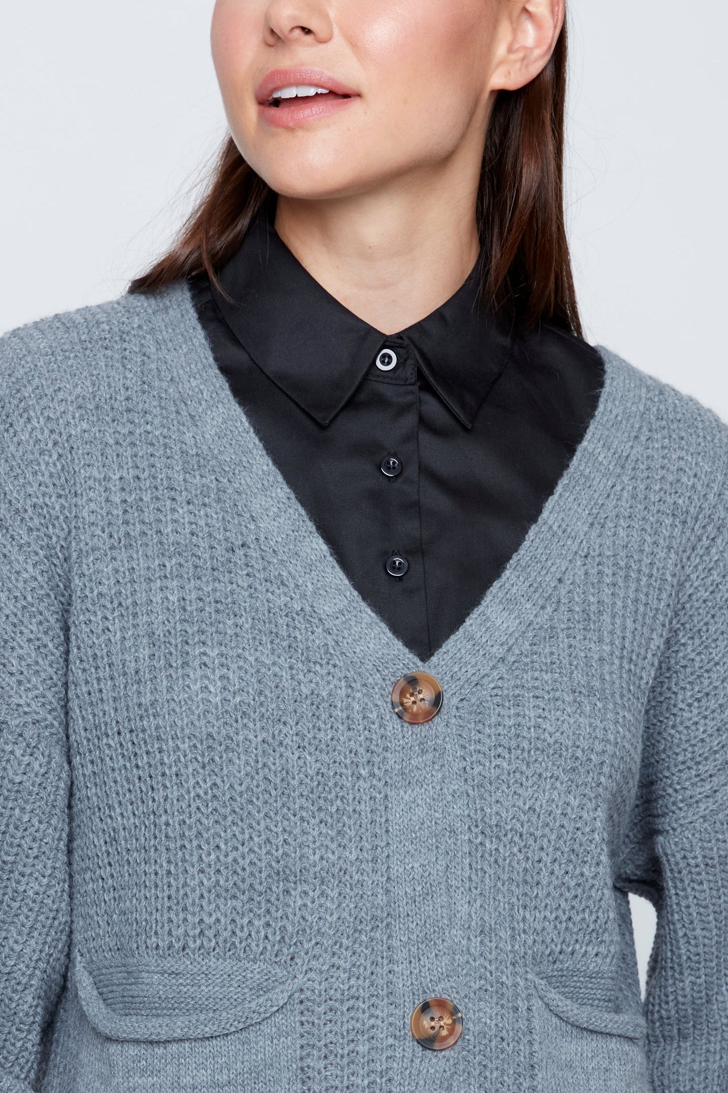 Button front cardigan