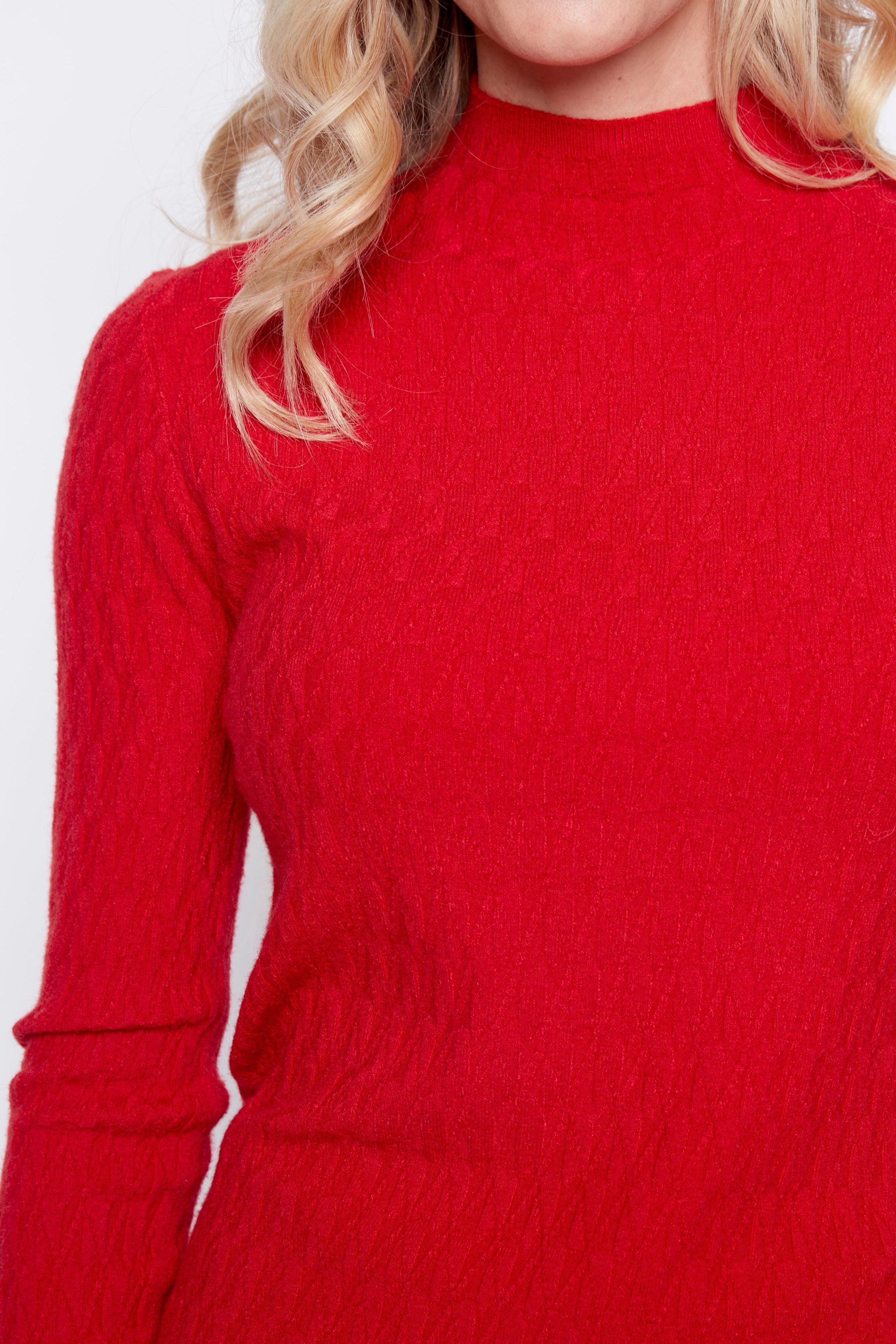 Le pull à mini-torsades