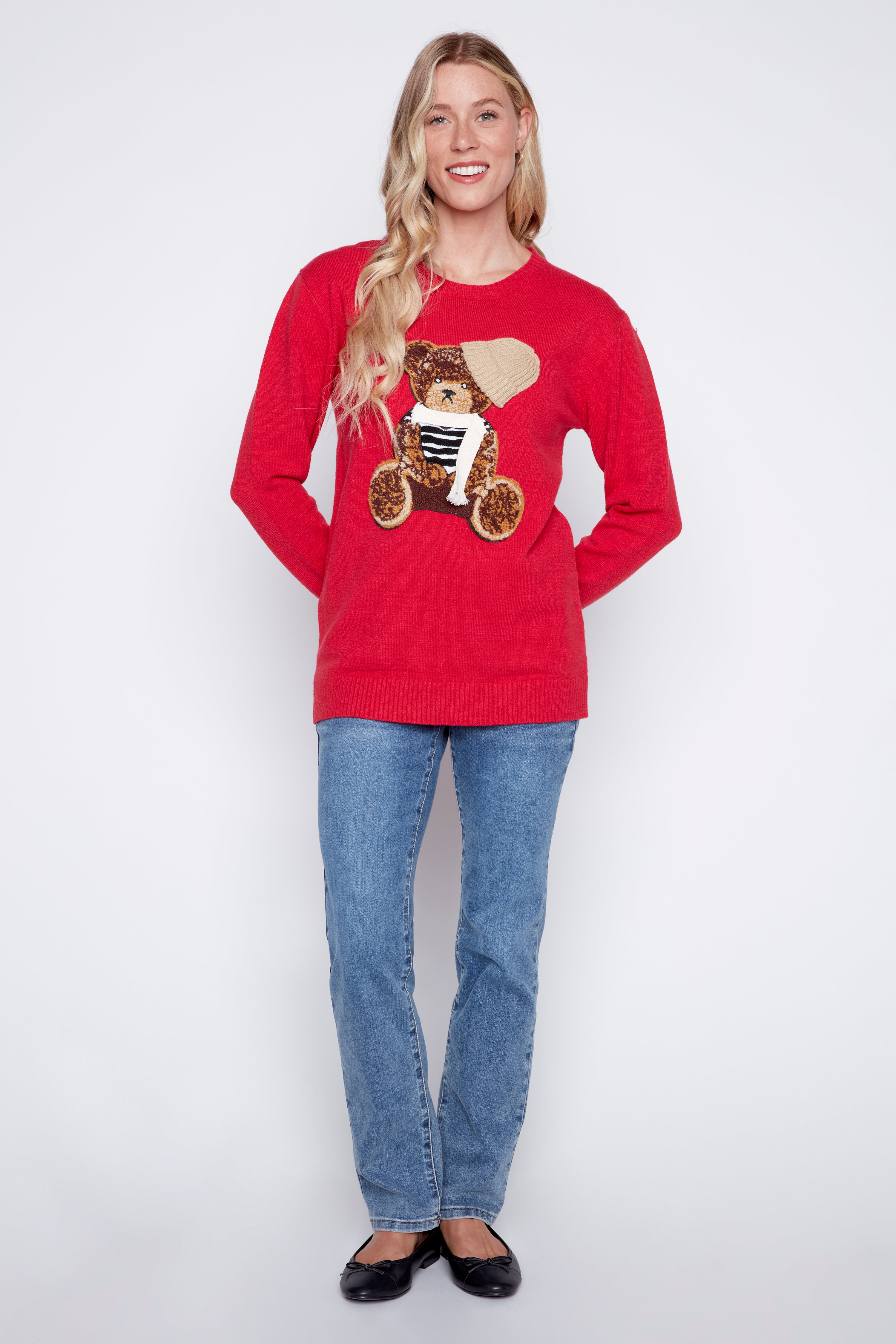 Winter bear sweater