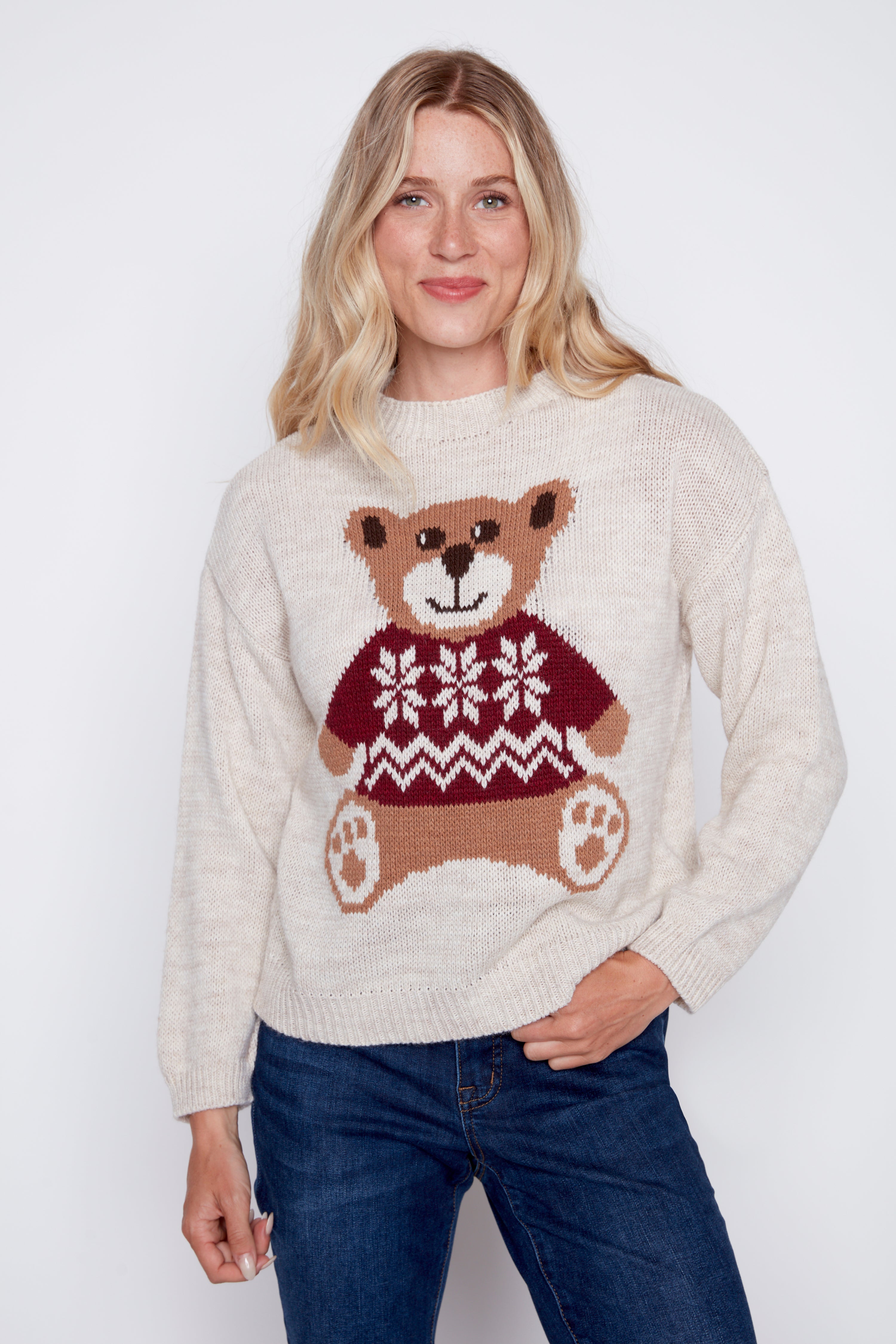 Teddy bear sweater
