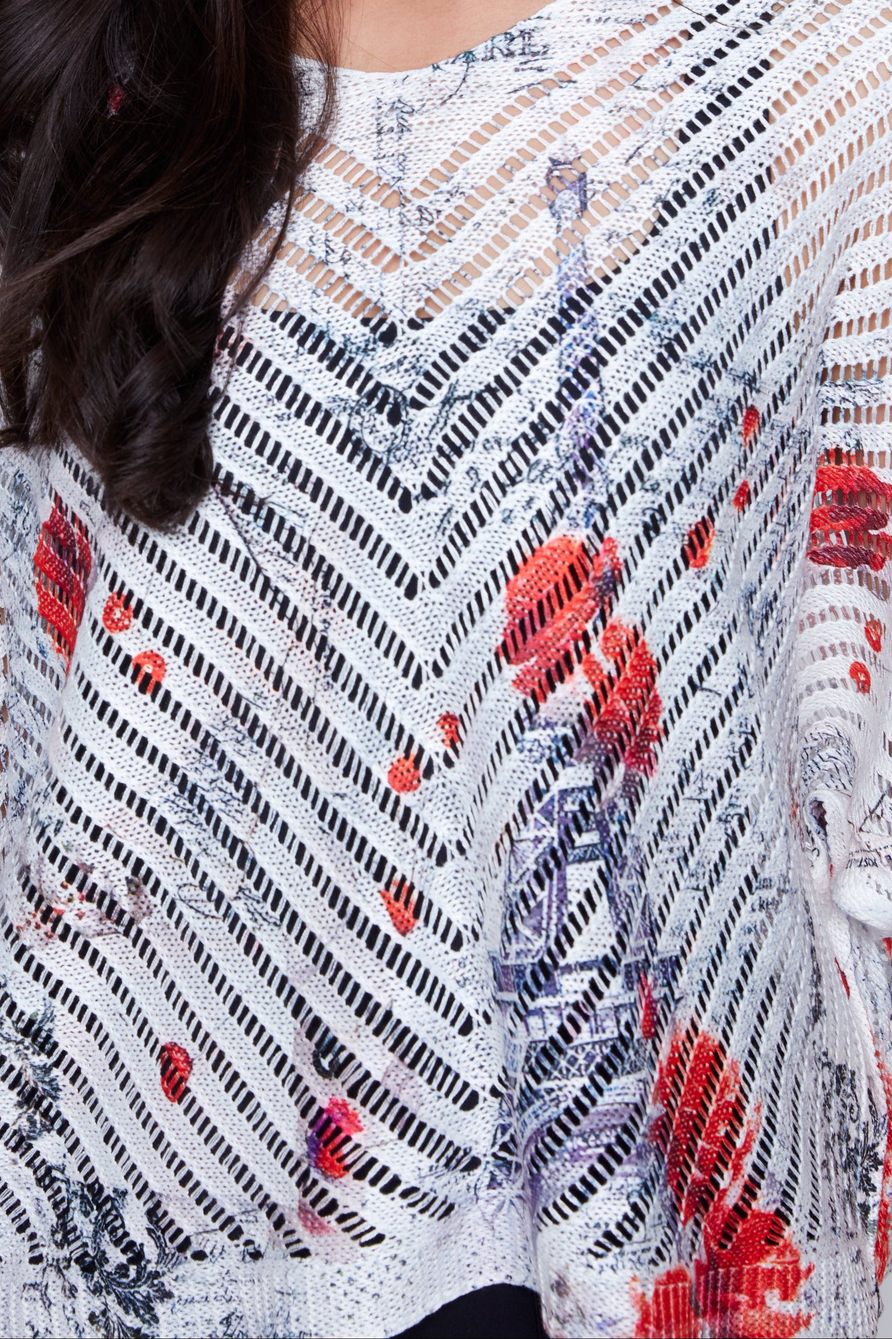 Le haut en crochet scène parisienne