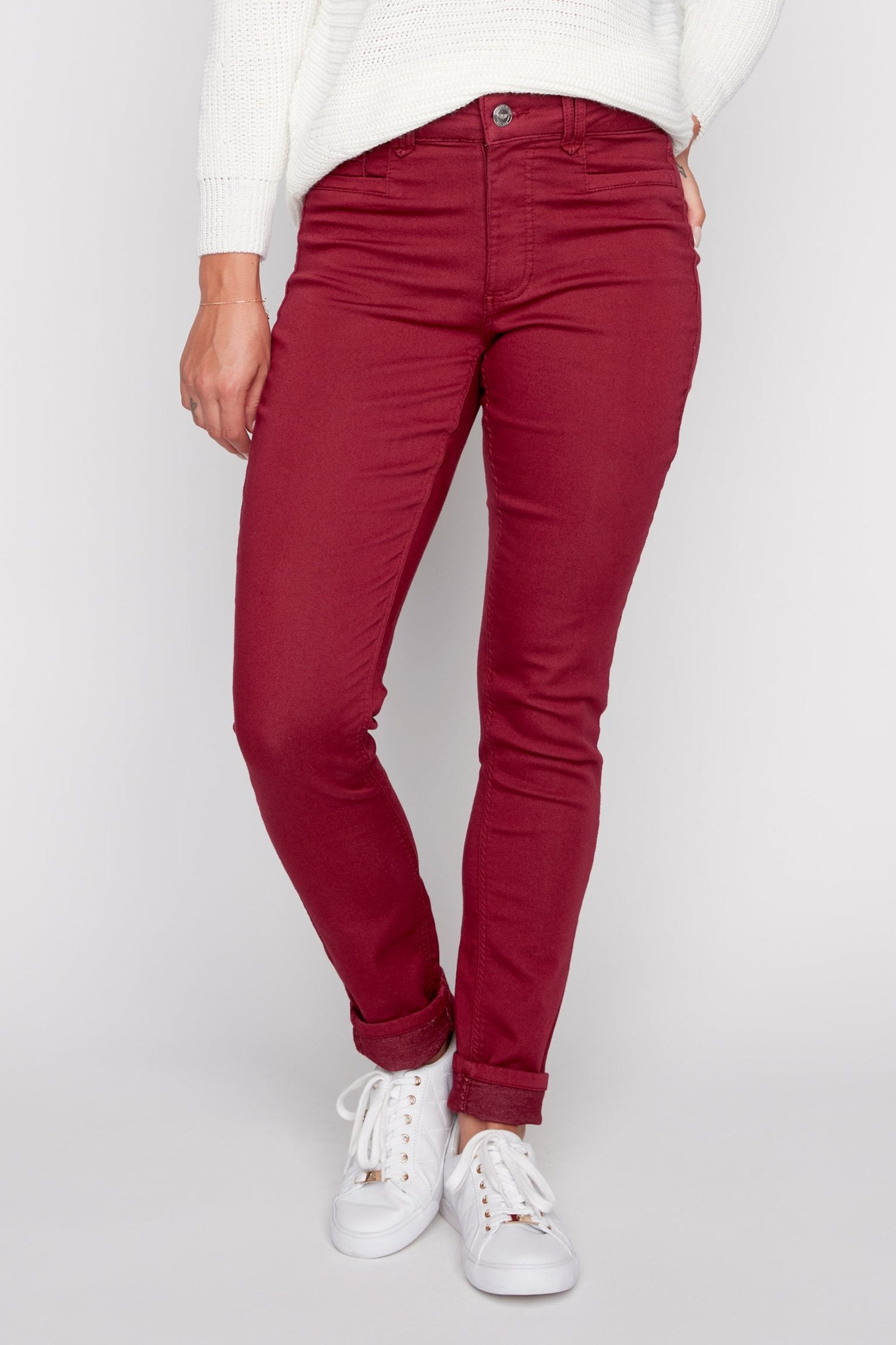 Slim leg pant