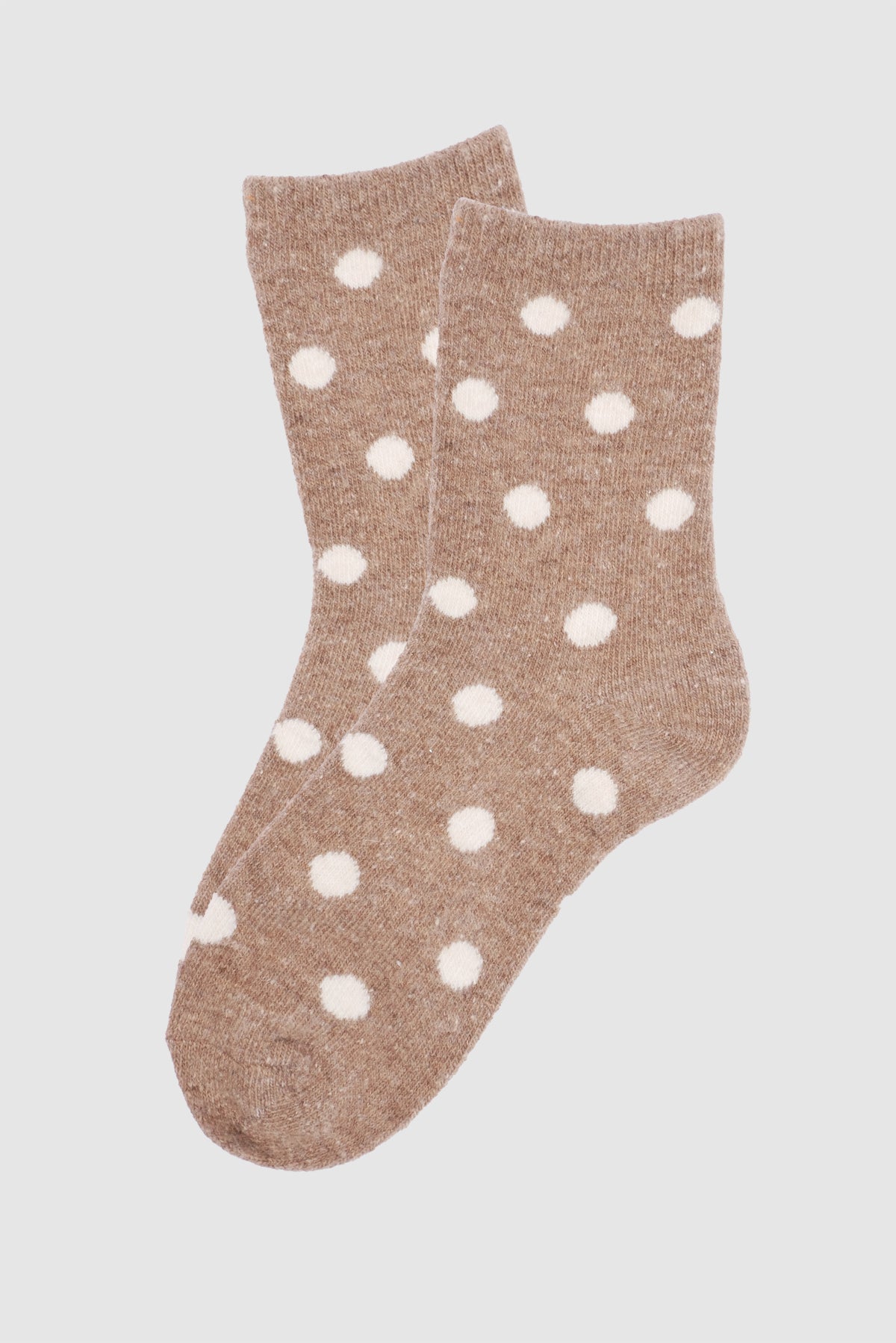 Dot print socks