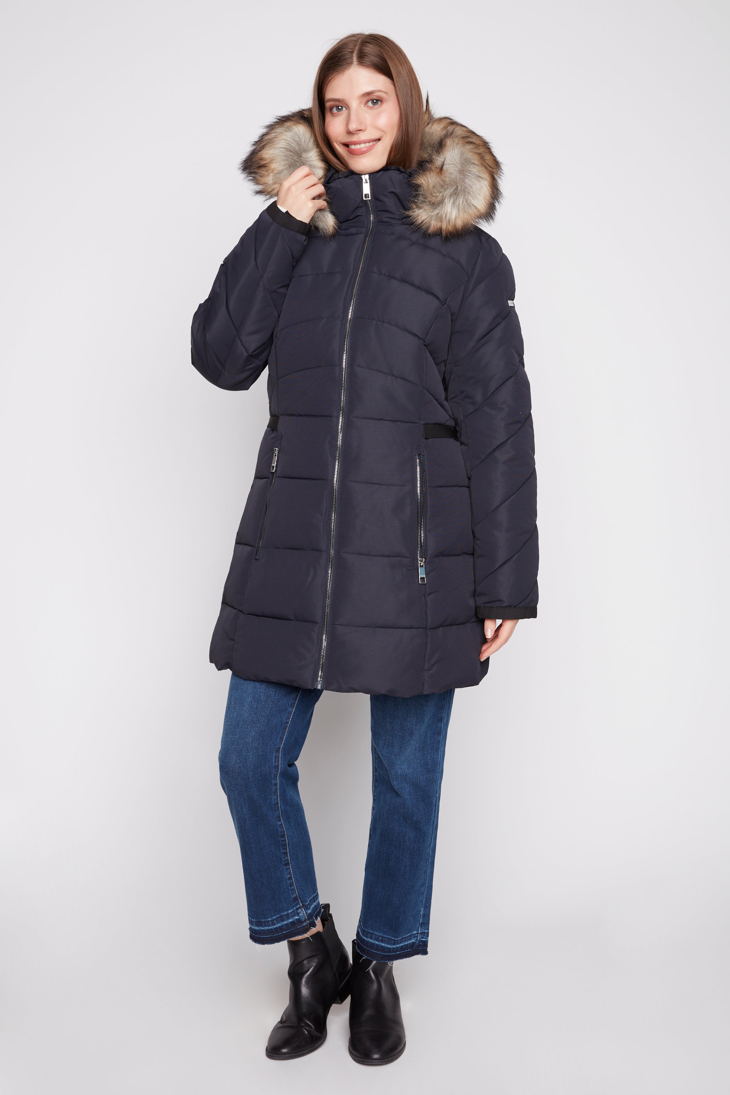 Quilted polyfil jacket