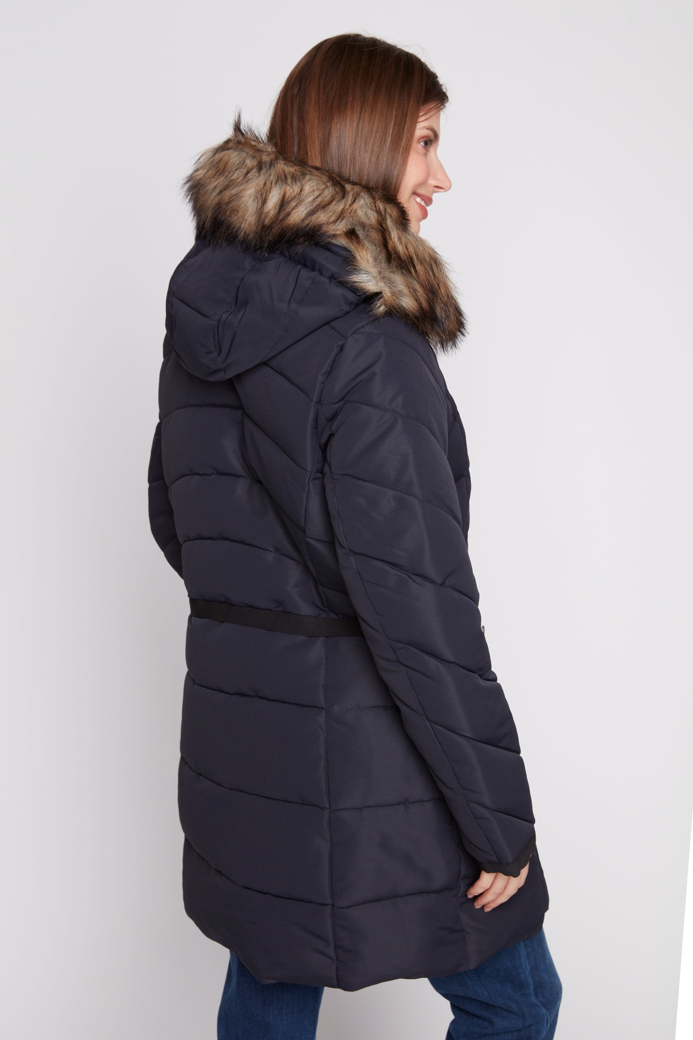 Quilted polyfil jacket