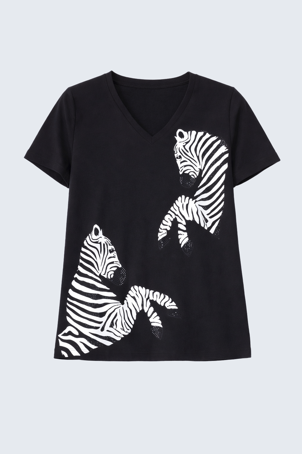 Zebra screen design t-shirt