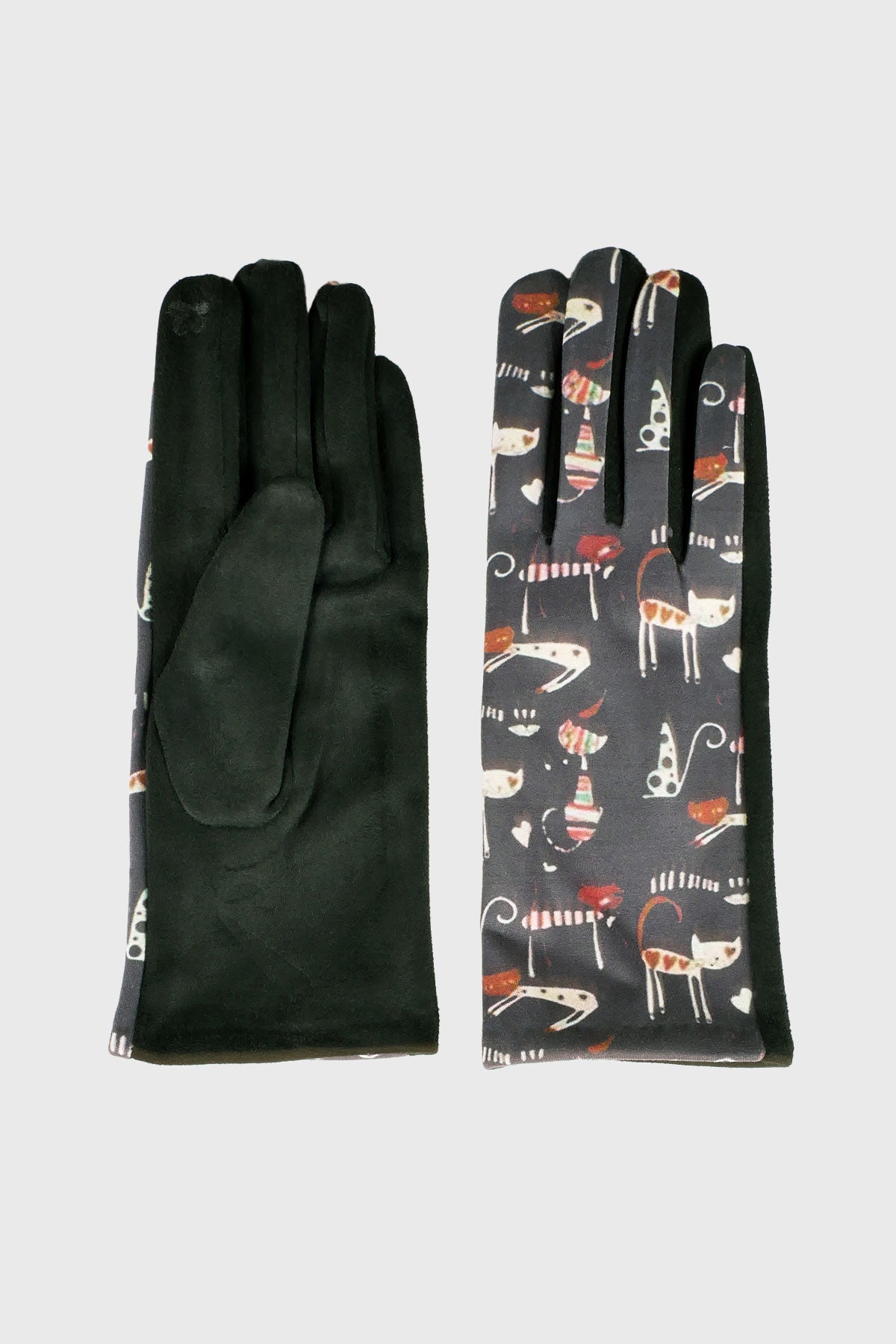 Le gants à motif chat et chien