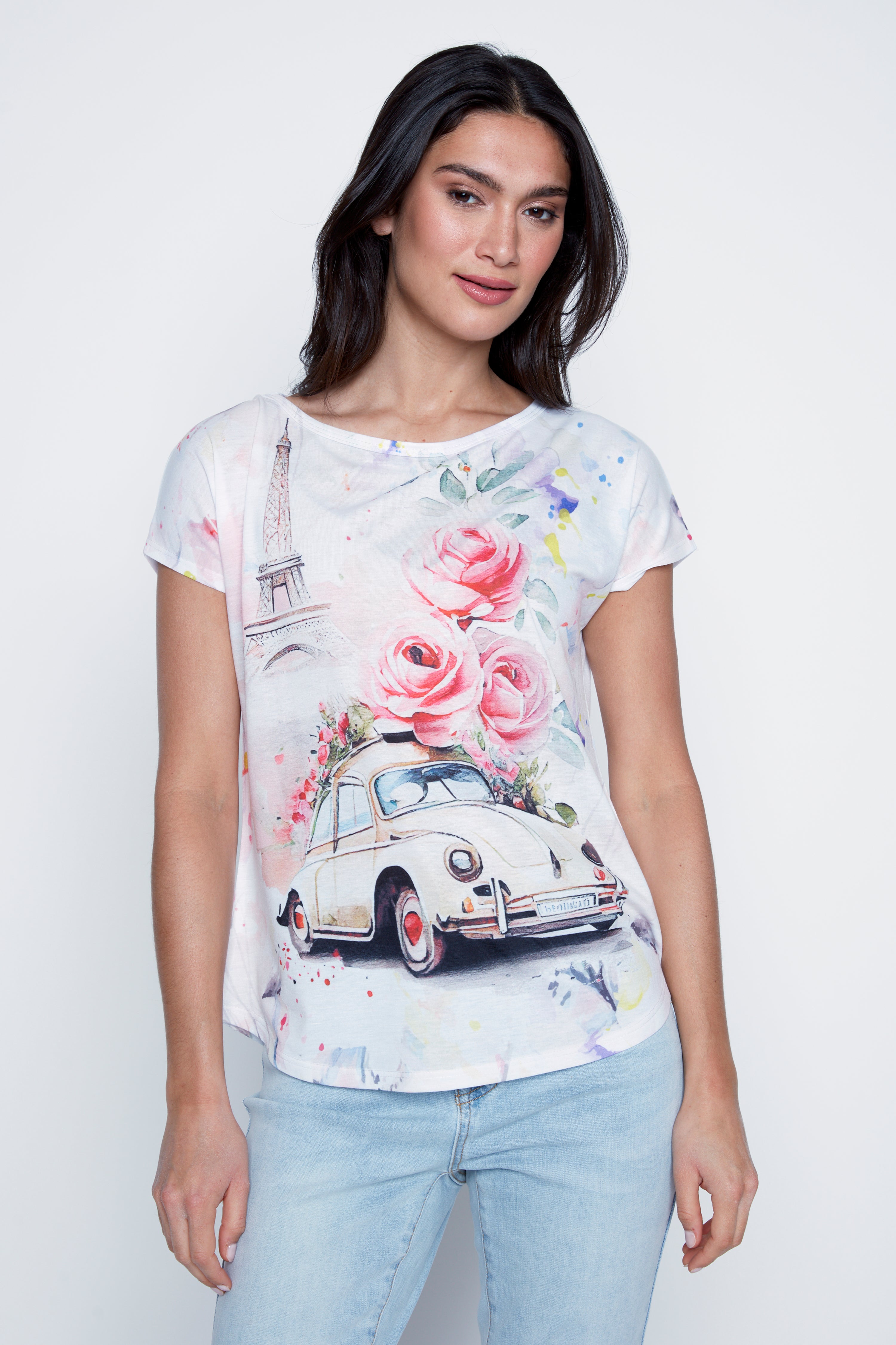 Le t-shirt paysage parisien
