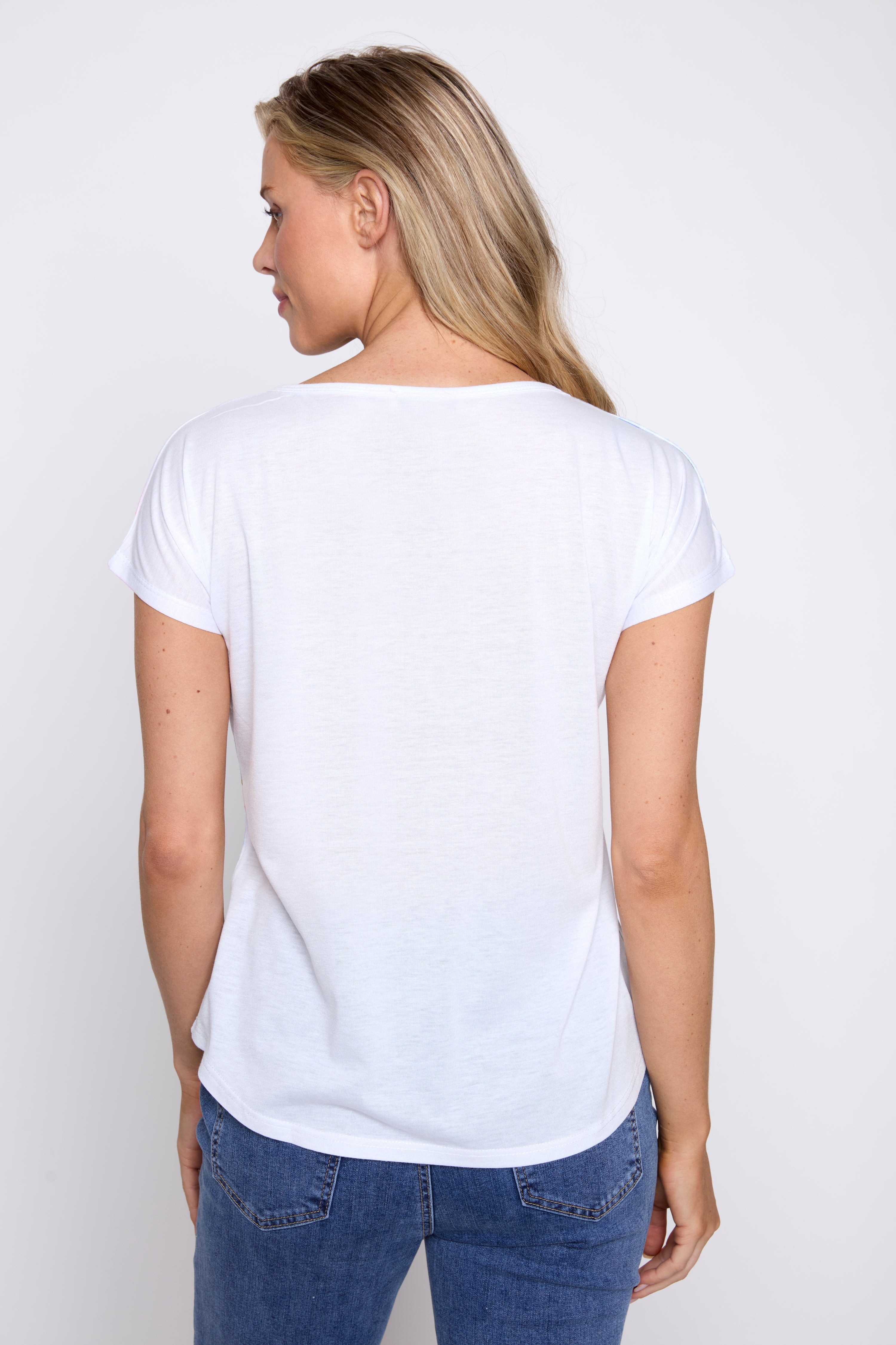 Le t-shirt à motif mini imprimé floral