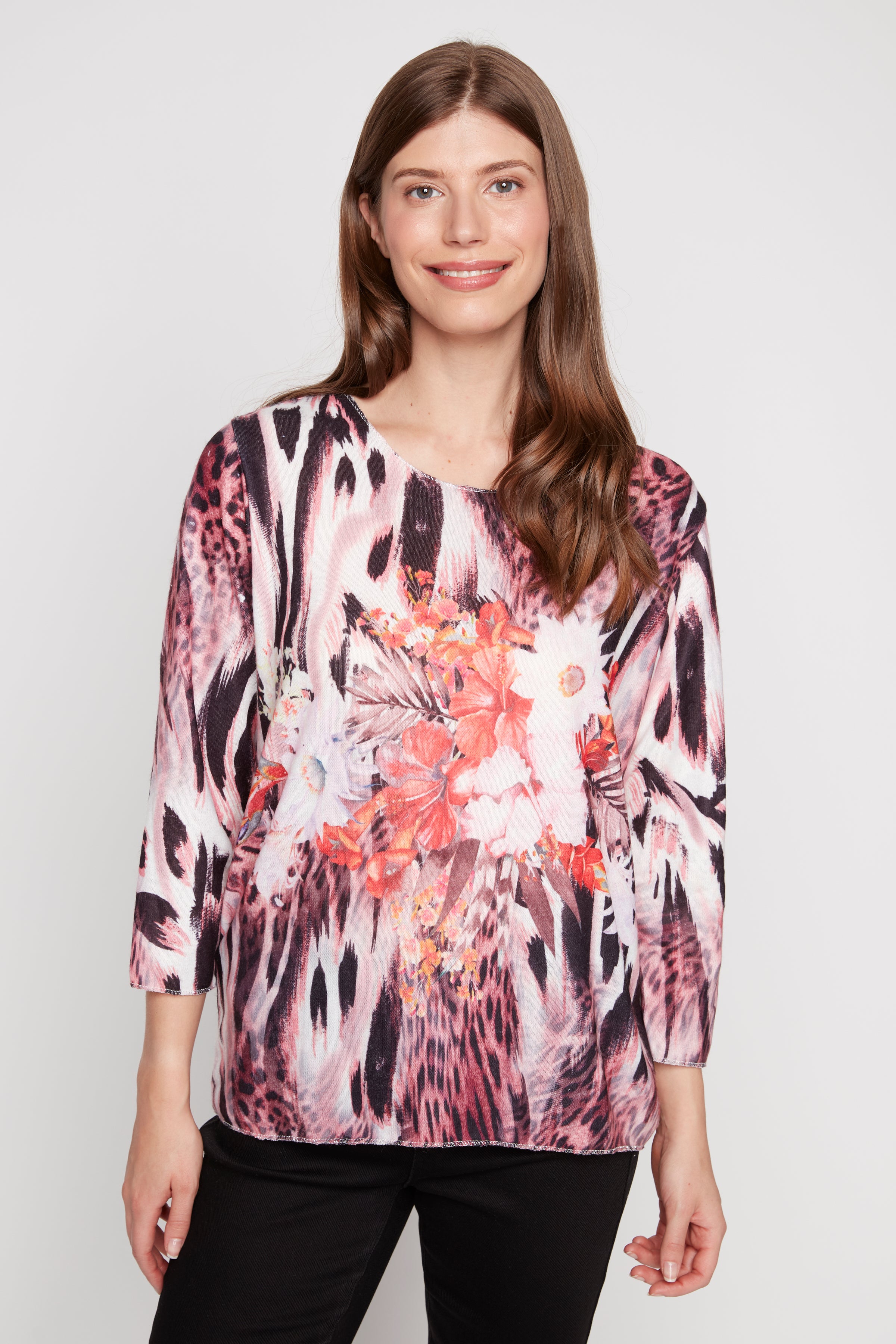 Floral design top