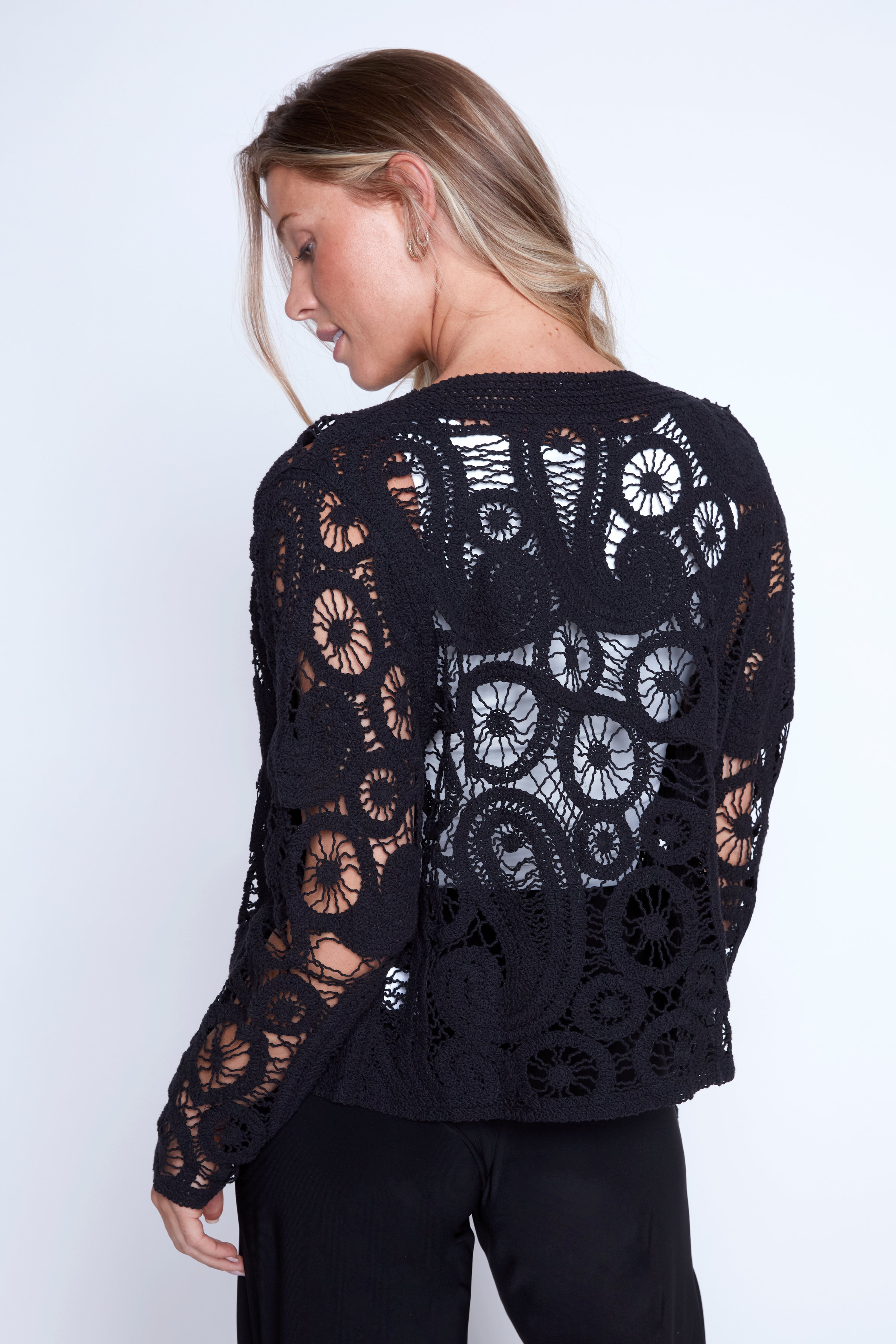 Le cardigan au crochet